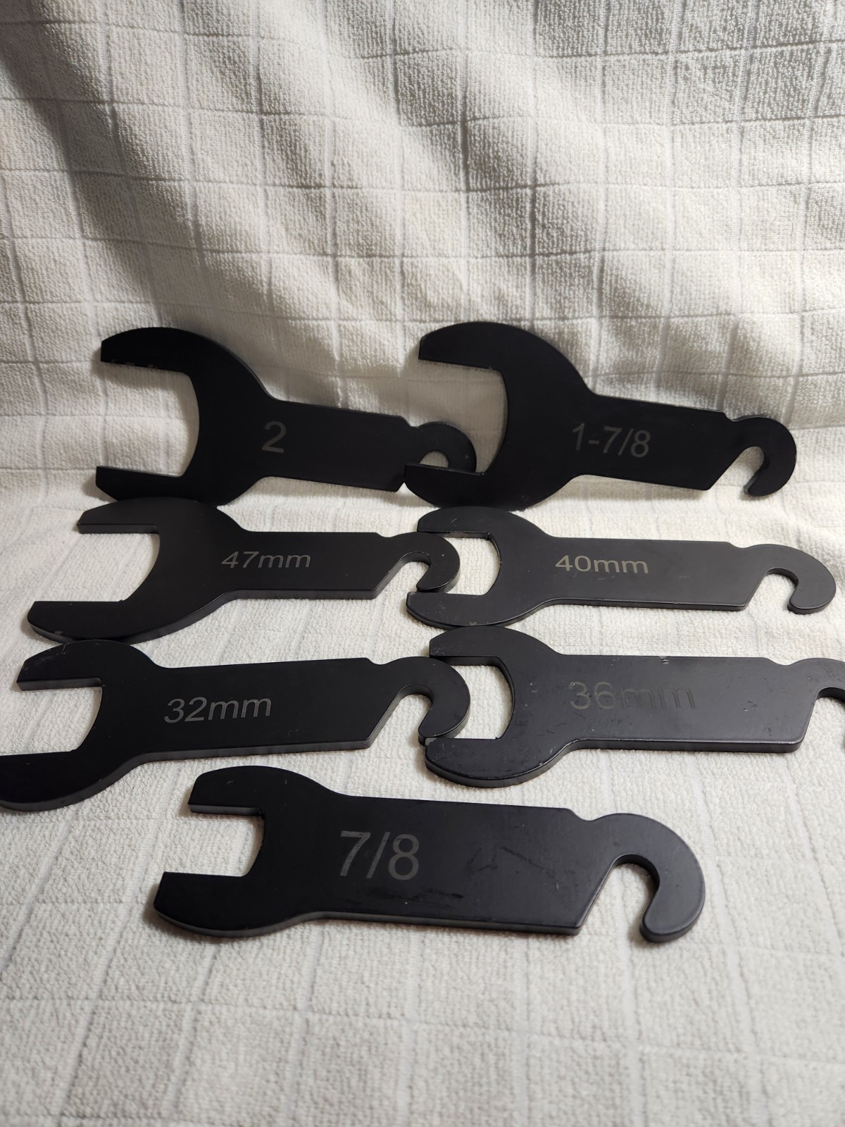 7 PC Fan Clutch Wrench Removal Tool Kit Fit for Ford/GM/Chrysler/Jeep