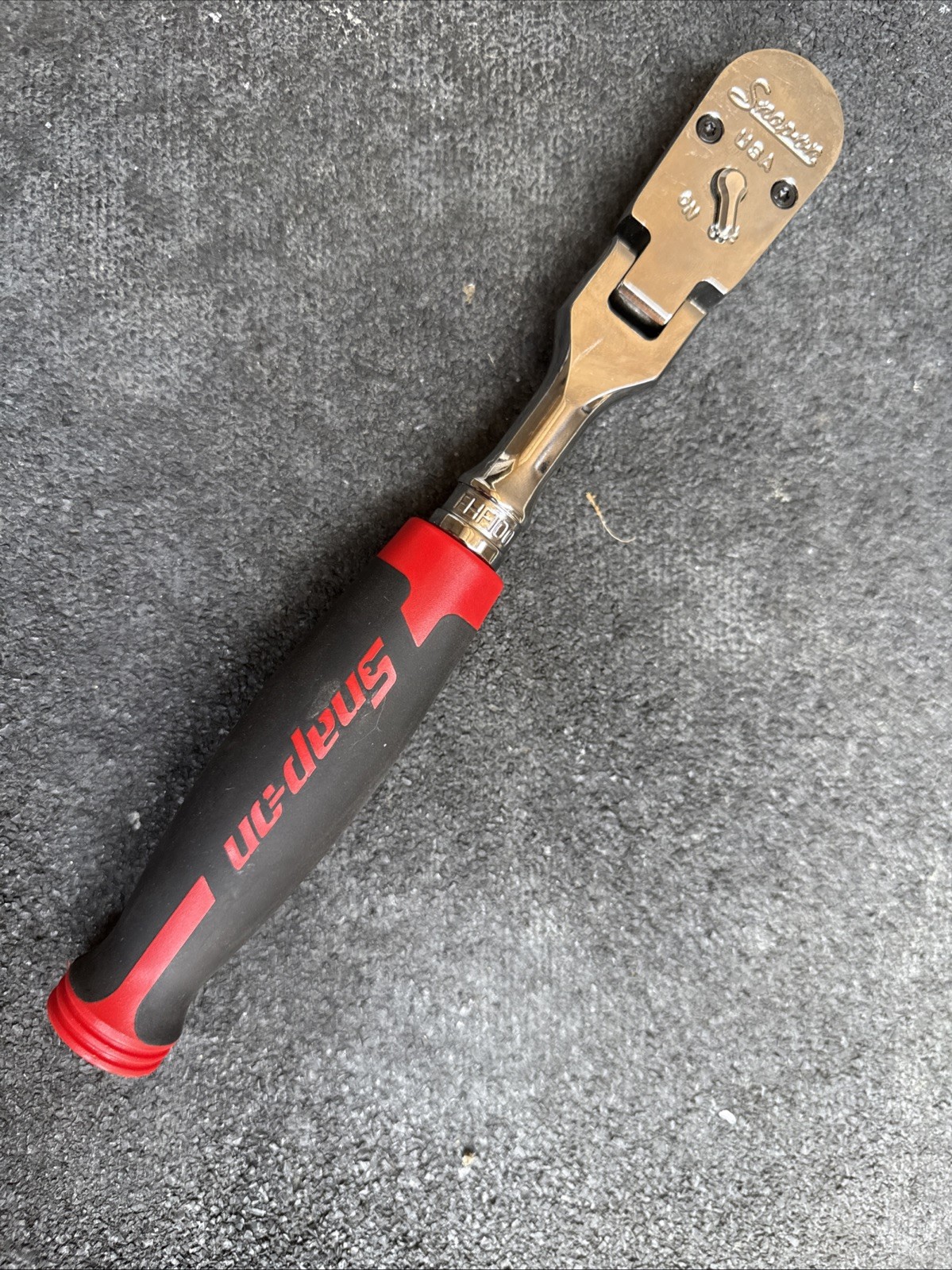 For Snap-on Tools NEW STYLE 3/8″ Drive 100 Tooth Soft Grip Flex Ratchet FHF100