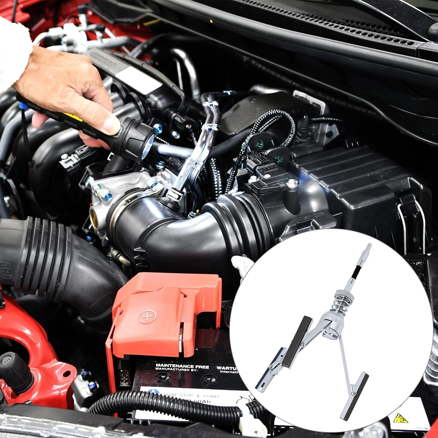 Versatile Engine Honing Tool, 51-178 mm, with Flexible Drive for Professionals