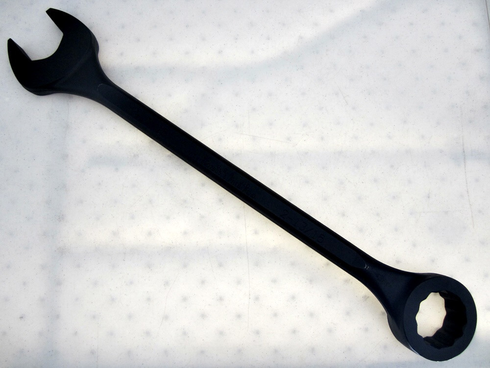 Wright 2-13/16″ SAE Wrightgrip2.0 Combination Wrench 1190 Black Made in USA