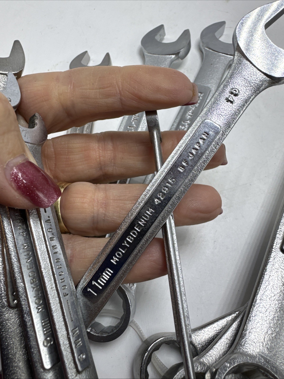 Craftsman Overdrive 11 Piece Metric Combination Wrench Set 6mm – 19mm USA