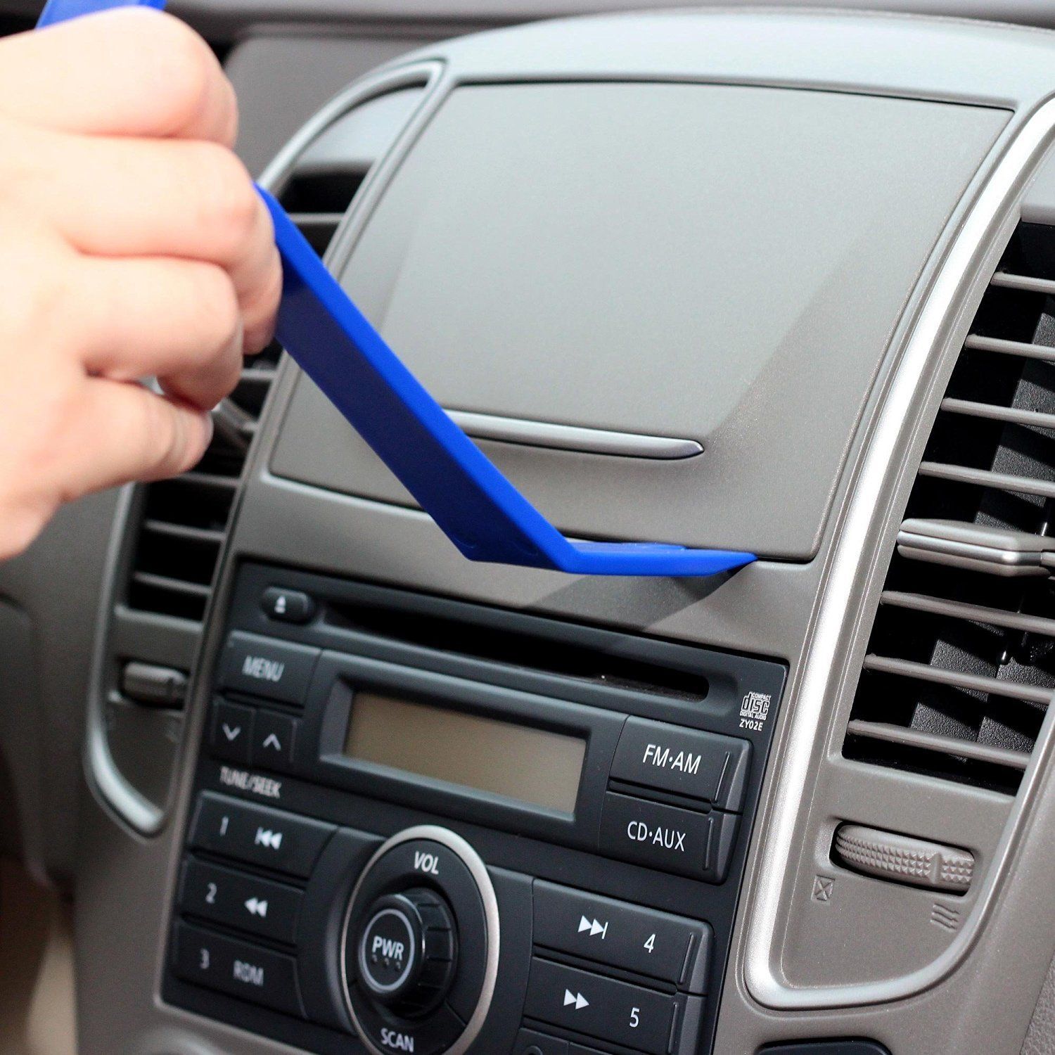11x Car Trim Removal Pry Tools Molding Kit Panel Door Dash Interior Clip Lever