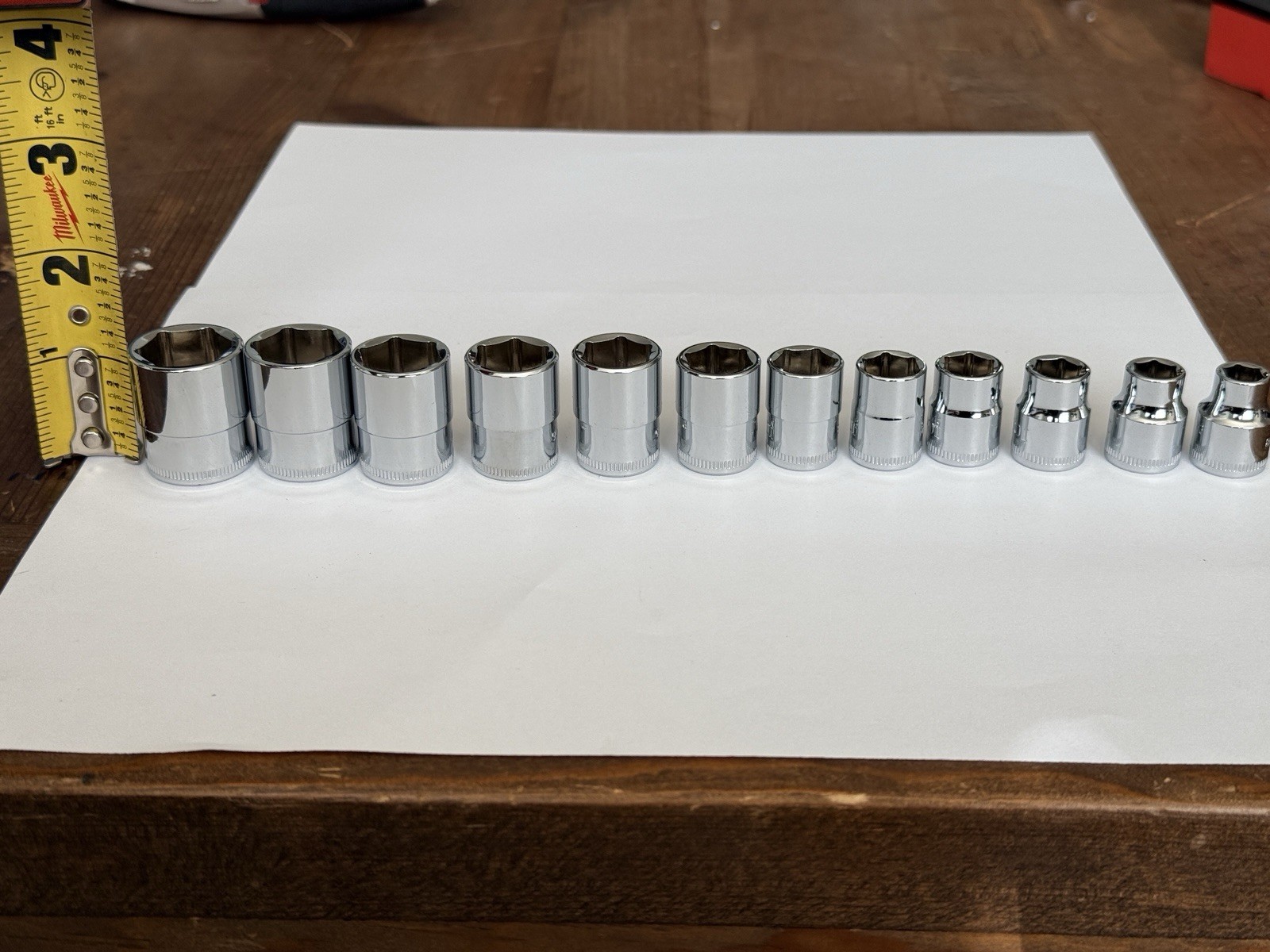 ICON 3/8” Drive 6Pt Metric Shallow & Deep Socket Chrome – Choose Size mm