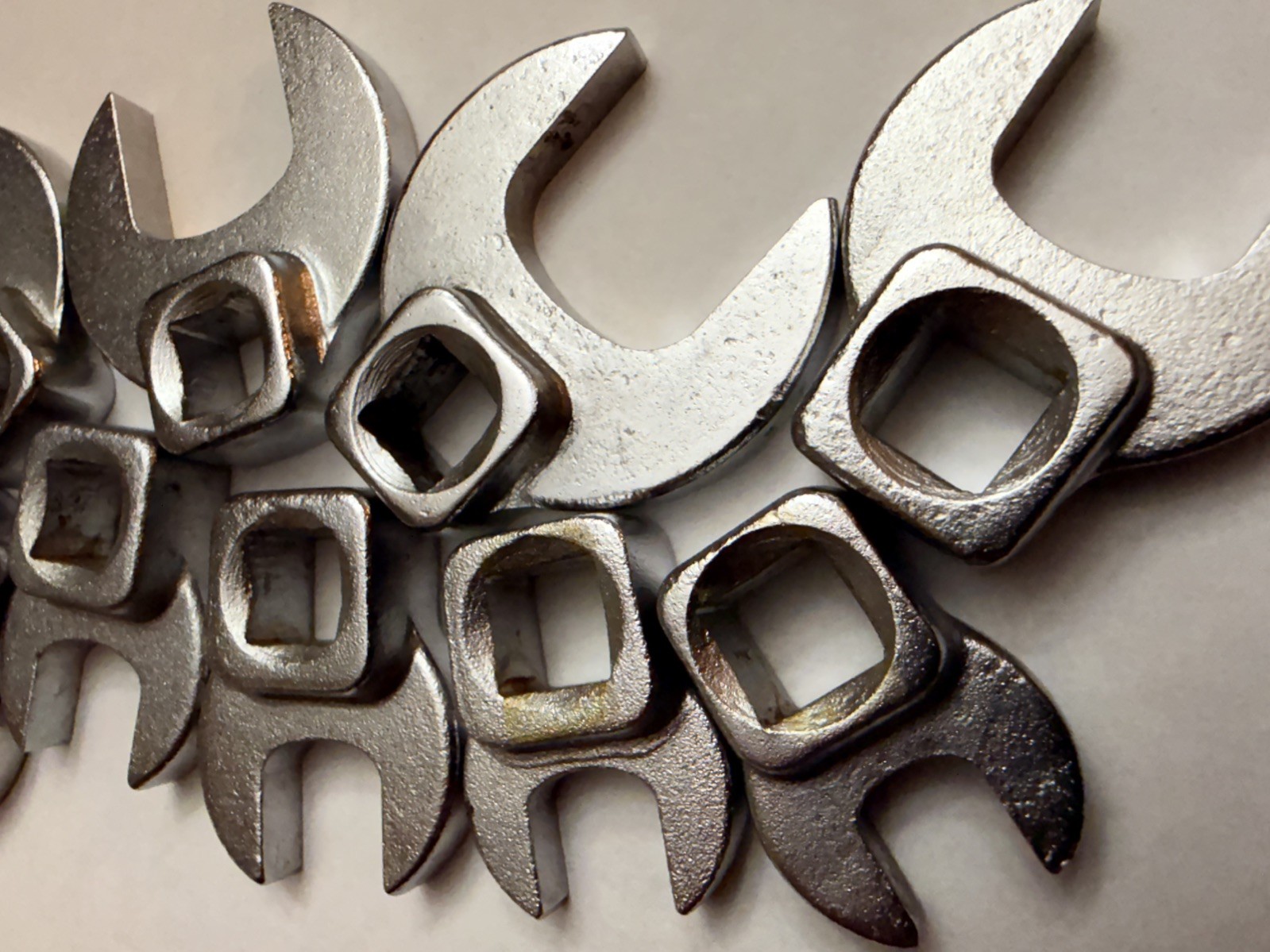 Proto Tools 3/8” Drive 9 Piece SAE Crowfoot Wrench Set – USA MADE