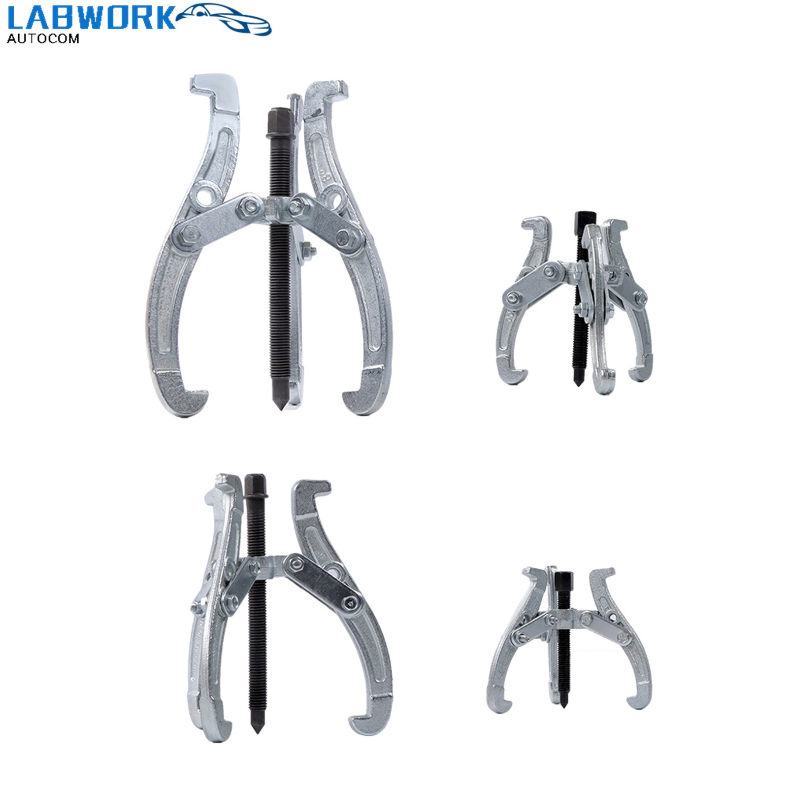 Gear Puller Set 3″ 4″ 6″ 8″ 3 Jaw Puller Kit for Pulley Gear Bearing Flywheel