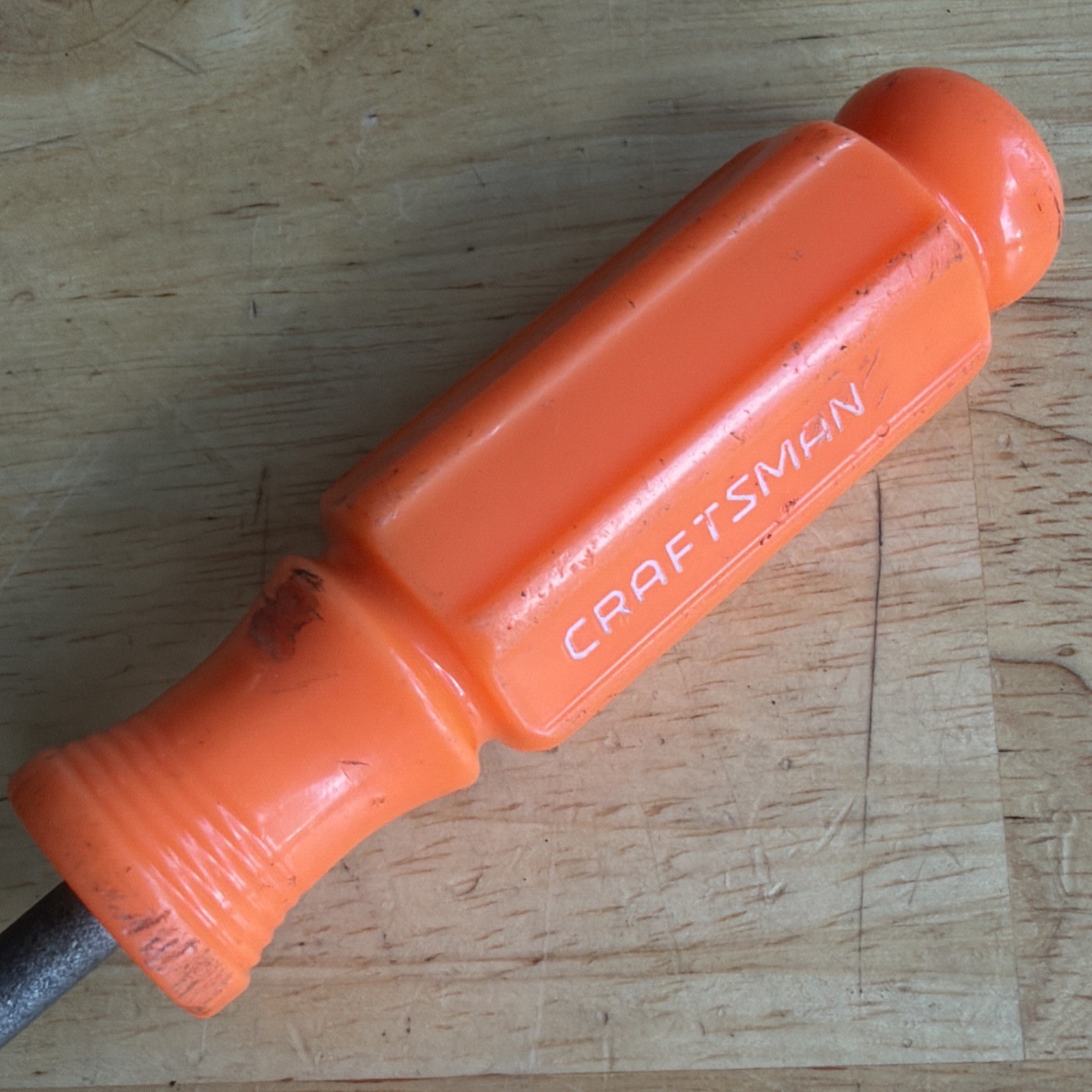 Craftsman P2 No. 2 Phillips Screwdriver Orange Handle 7.75″ OAL H WF 41555 USA