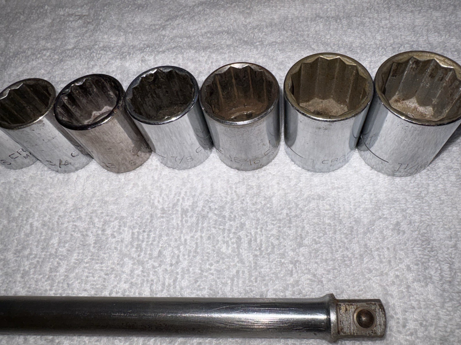 Craftsman 1/2″ Drive Socket Set With Extension