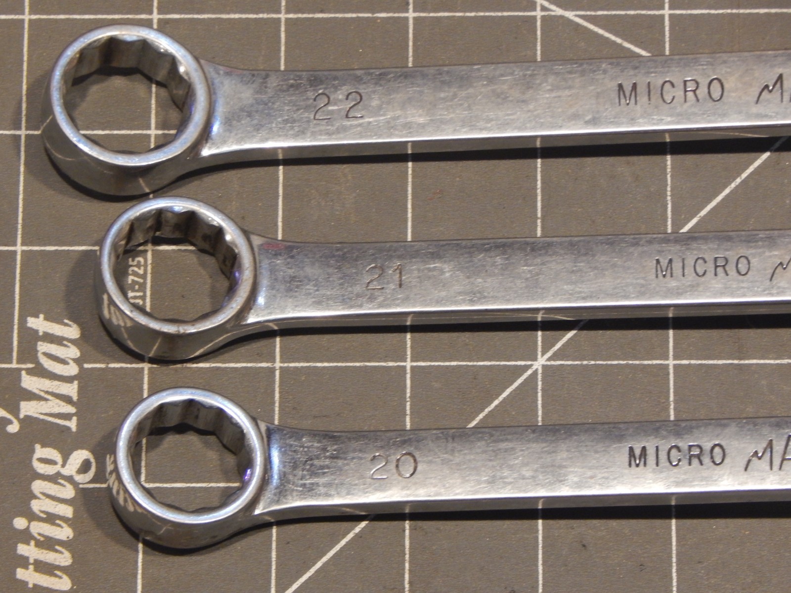 Mac Micro Turn Double Box Wrench 20MM 21MM 22MM BMT220MM BMT221MM BMT222MM 12Pt