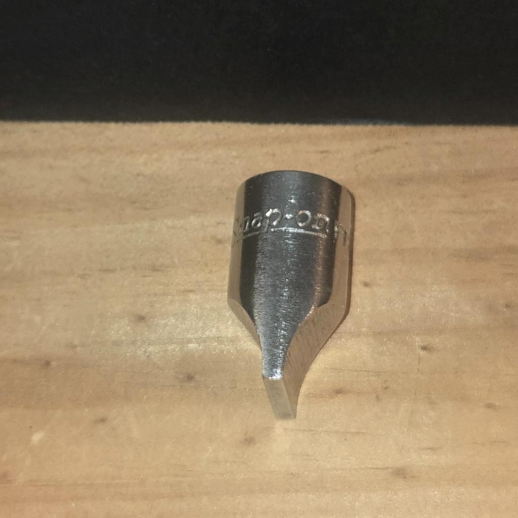 HTF GENUINE SNAP-ON TOOLS FV22 11/16″ 3/8 DRAG LINK SOCKET CHROME USA