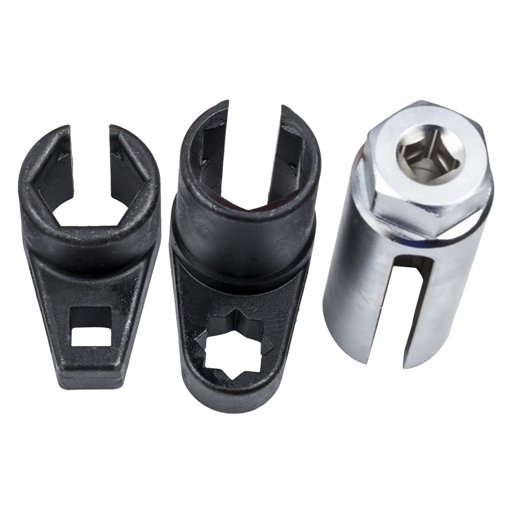 1 Set Oxygen Sensor Socket Vacuum Wrench O2 M12 M18 Tool Renew Thread Chaser