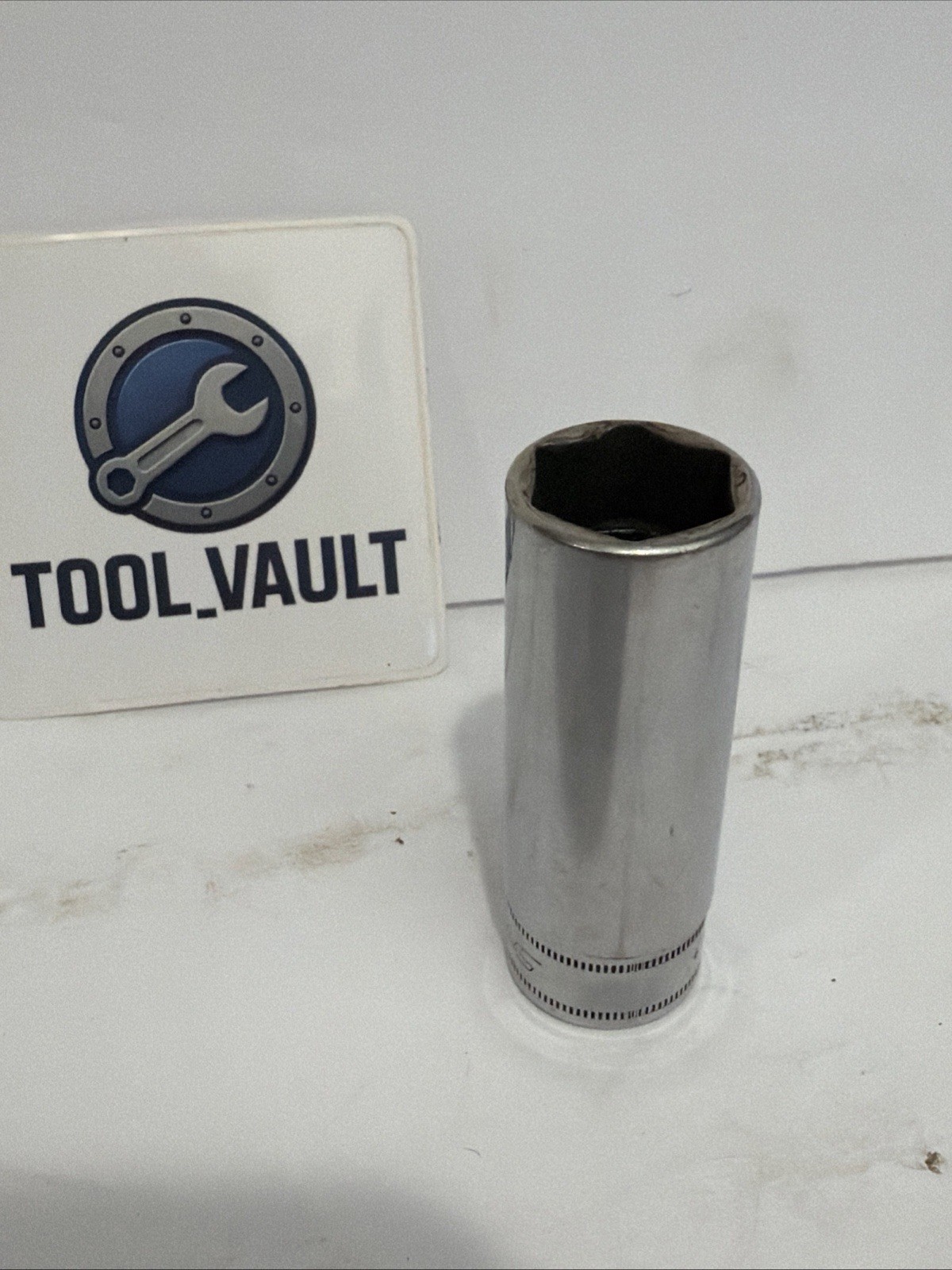Snap On Tools SFSM18 3/8 Drive Chrome 18 mm 6 Pt Deep Socket