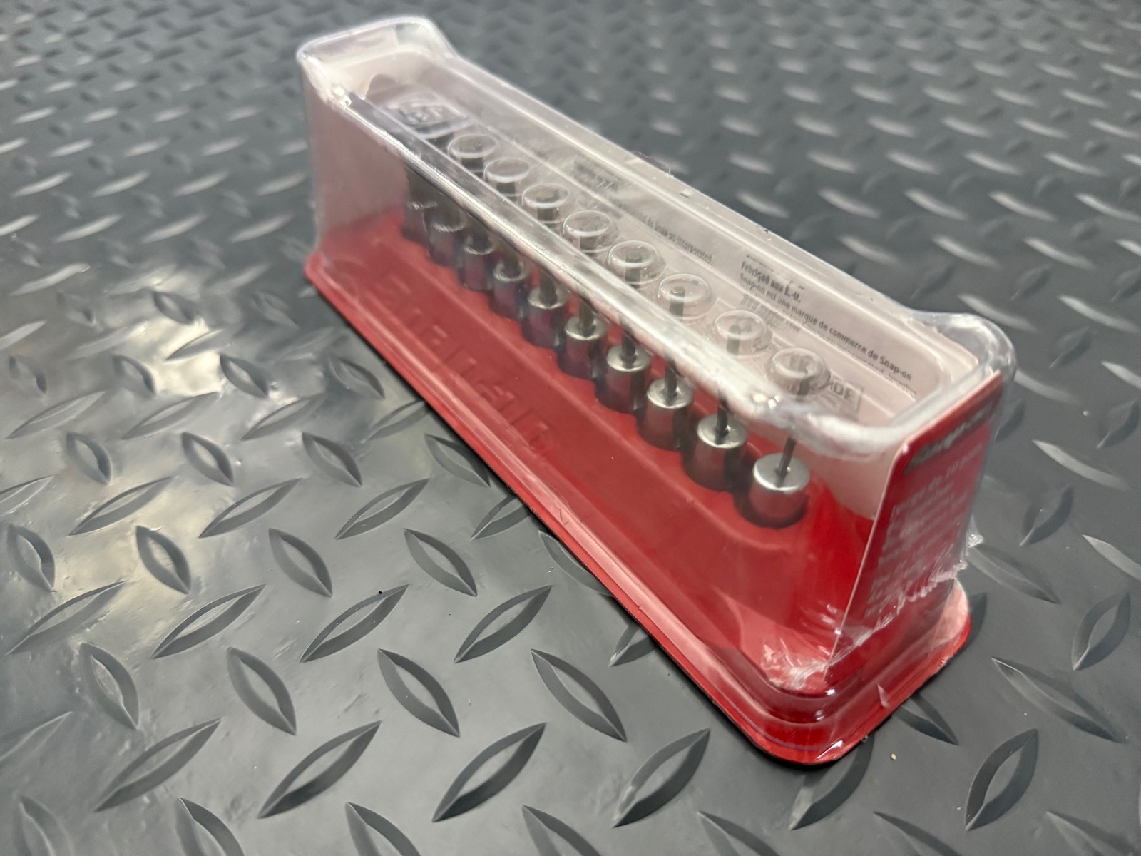 Snap-on 3/8″ drive 1/16″ thru 1/4″ 10-pc Hex Socket Driver Set 110ETMAY USA NEW