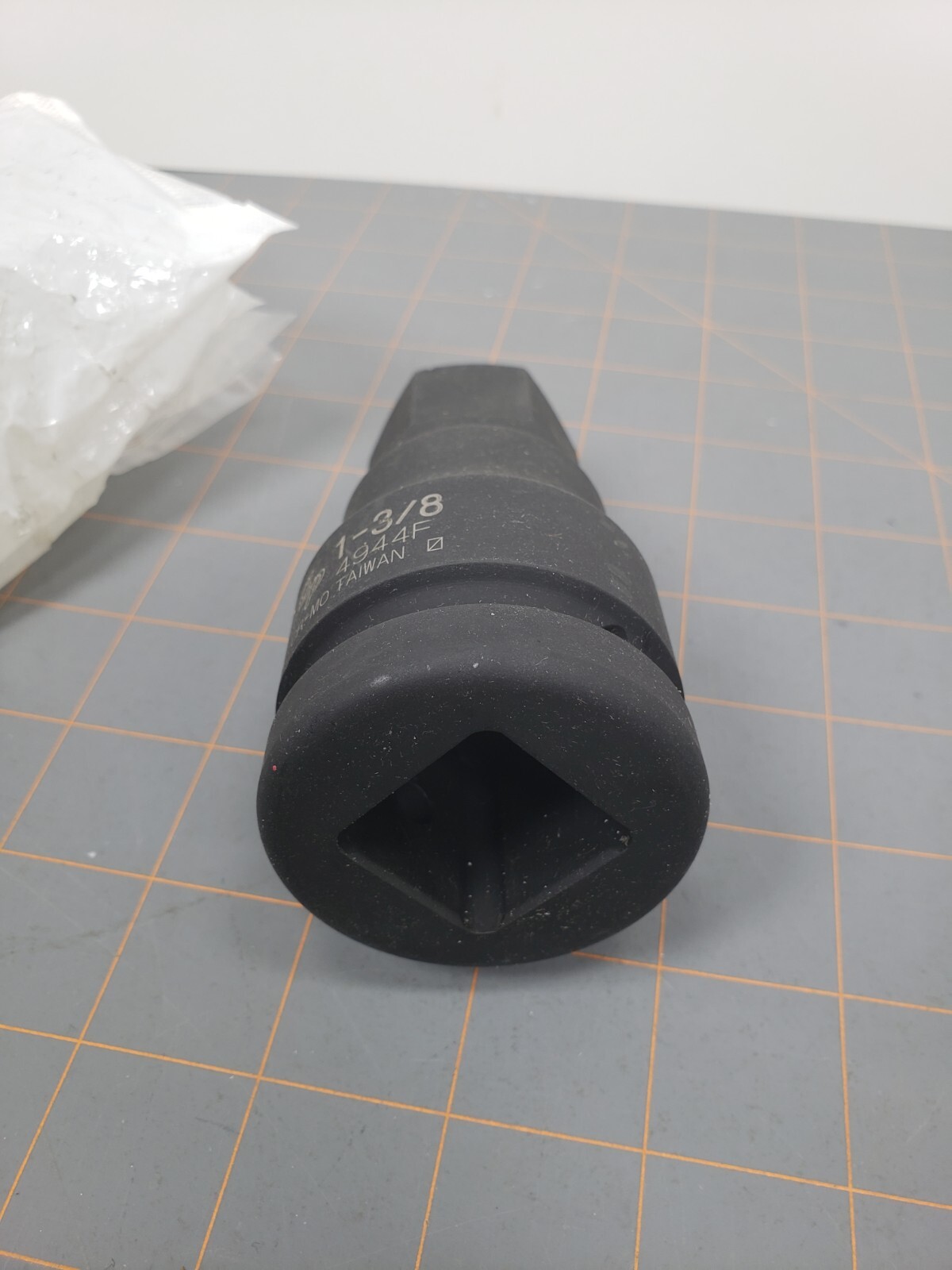 1″ Drive x 1-3/8″ Hex Driver, Standard Length, Grey Pneumatic 4944F