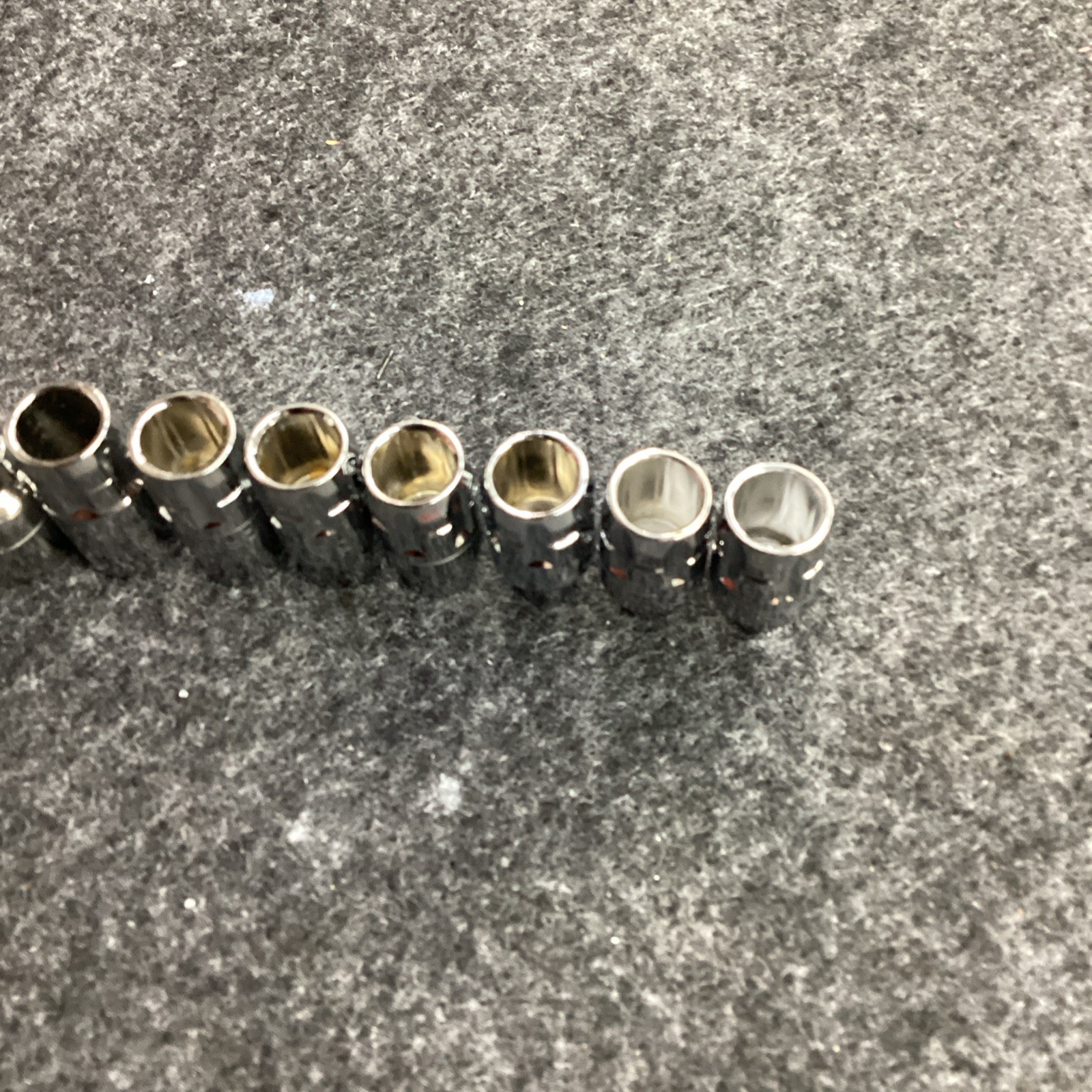 Craftsman 1/4 Inch Drive Max Axess SAE Socket Set 10 Pieces 5/32” – 9/16”