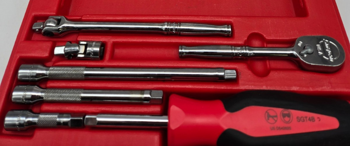 Snap-on 107ATMPB 1/4″ Drive Expandable General Service Set Mint SAVE!!!
