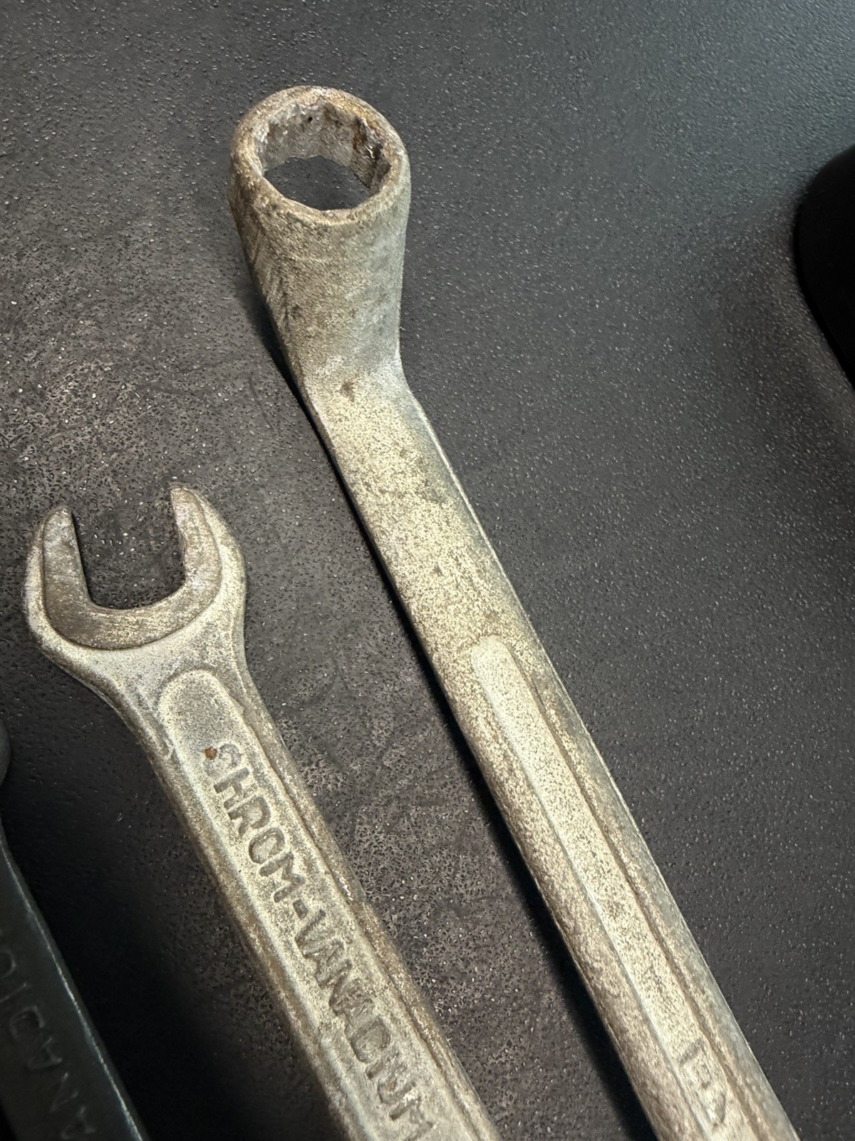 SOVIET VINTAGE WRENCH MADE IN USSR OPEN ENDED, Box Metric