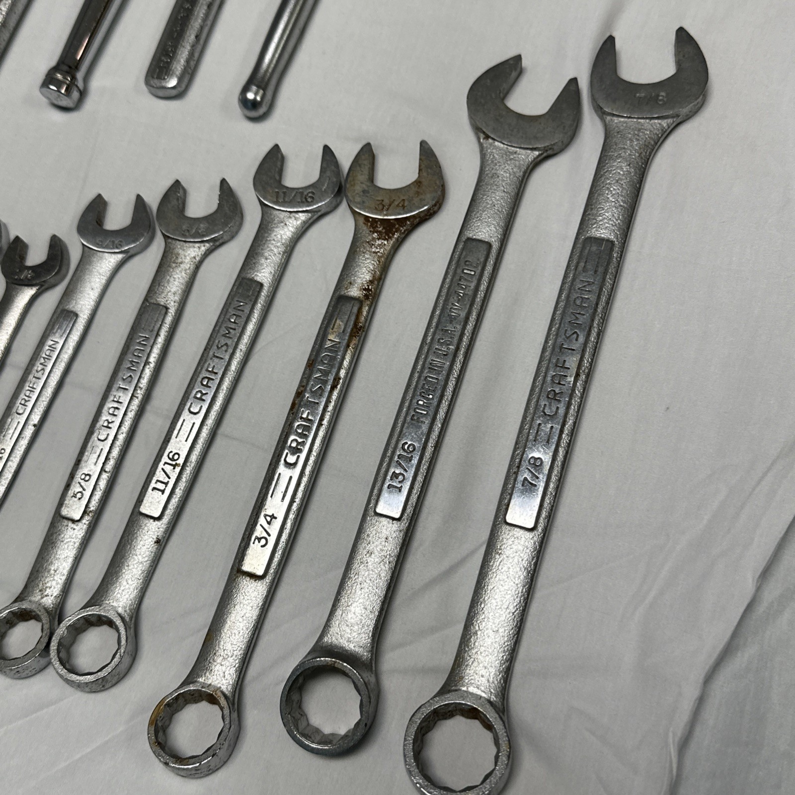 Craftsman assorted metric and standard wrench, Wratchet, Socket Lot (124 Pieces)