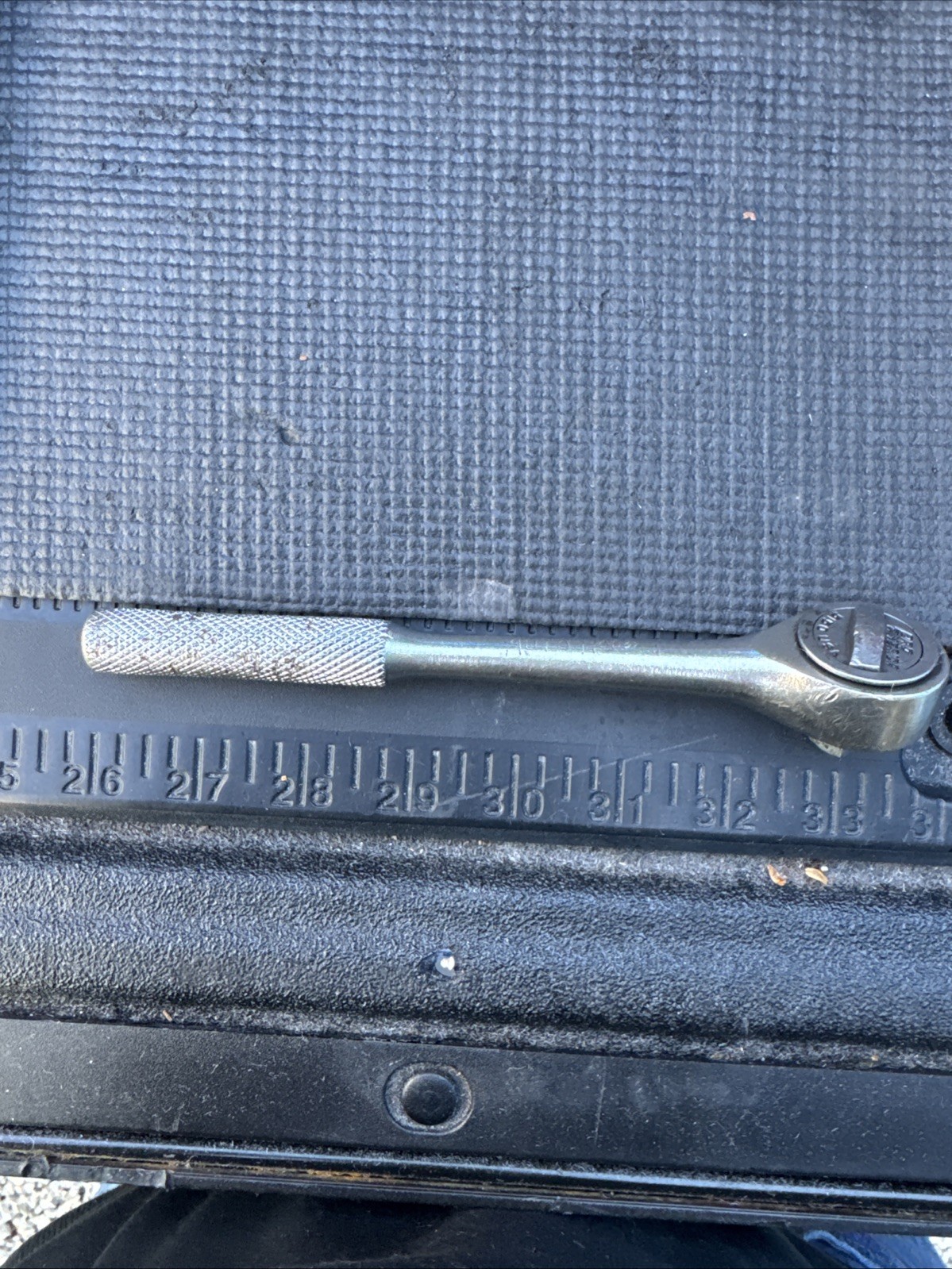 ProAmerica 3/8» Drive Knurled Handle Ratchet 5150 USA Etched Rare