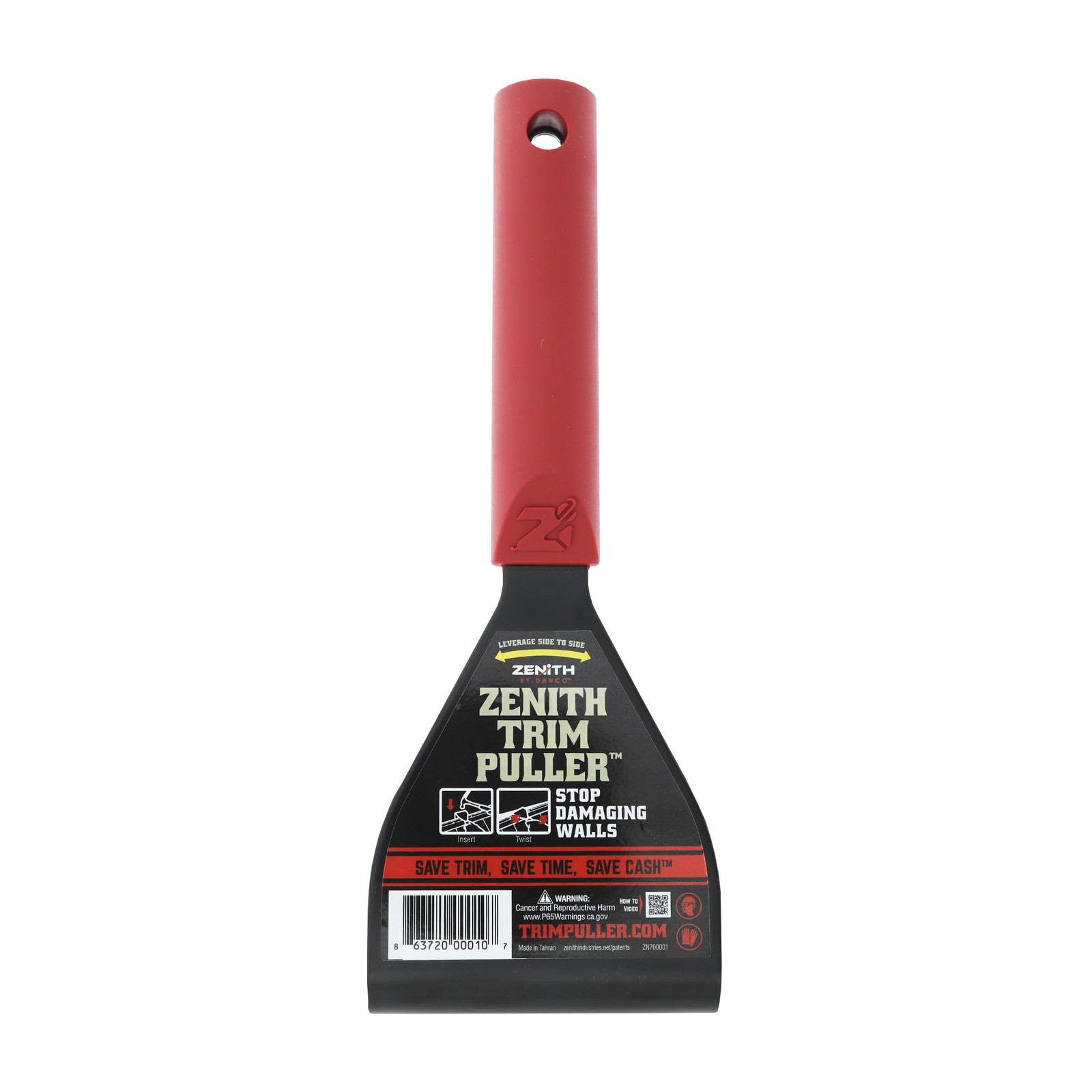 Trim Puller Multi Tool Baseboard Molding Flooring Removal Tool Black Steel