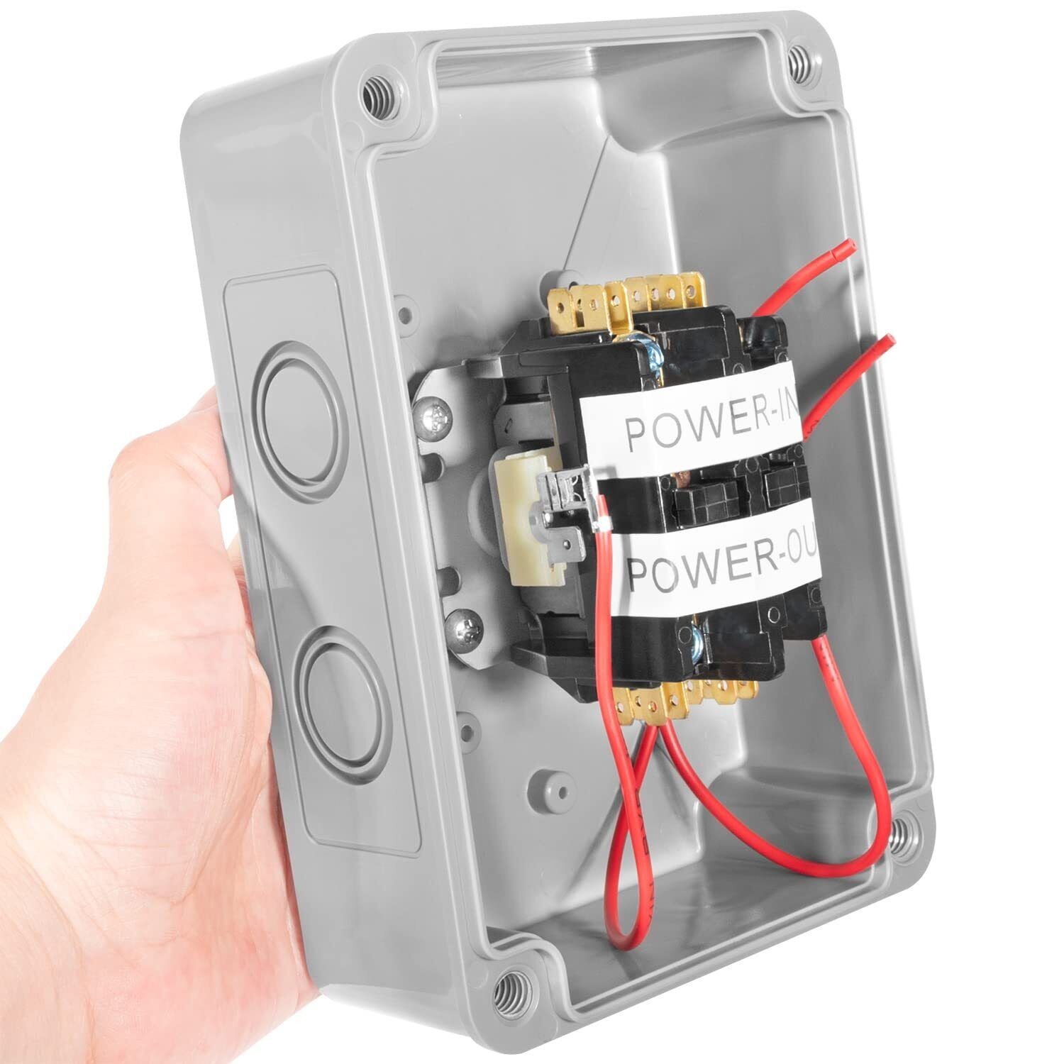 1522 Pump Start Relay for Irrigation Systems with Housing 3HP/110V/220V 24V Coil