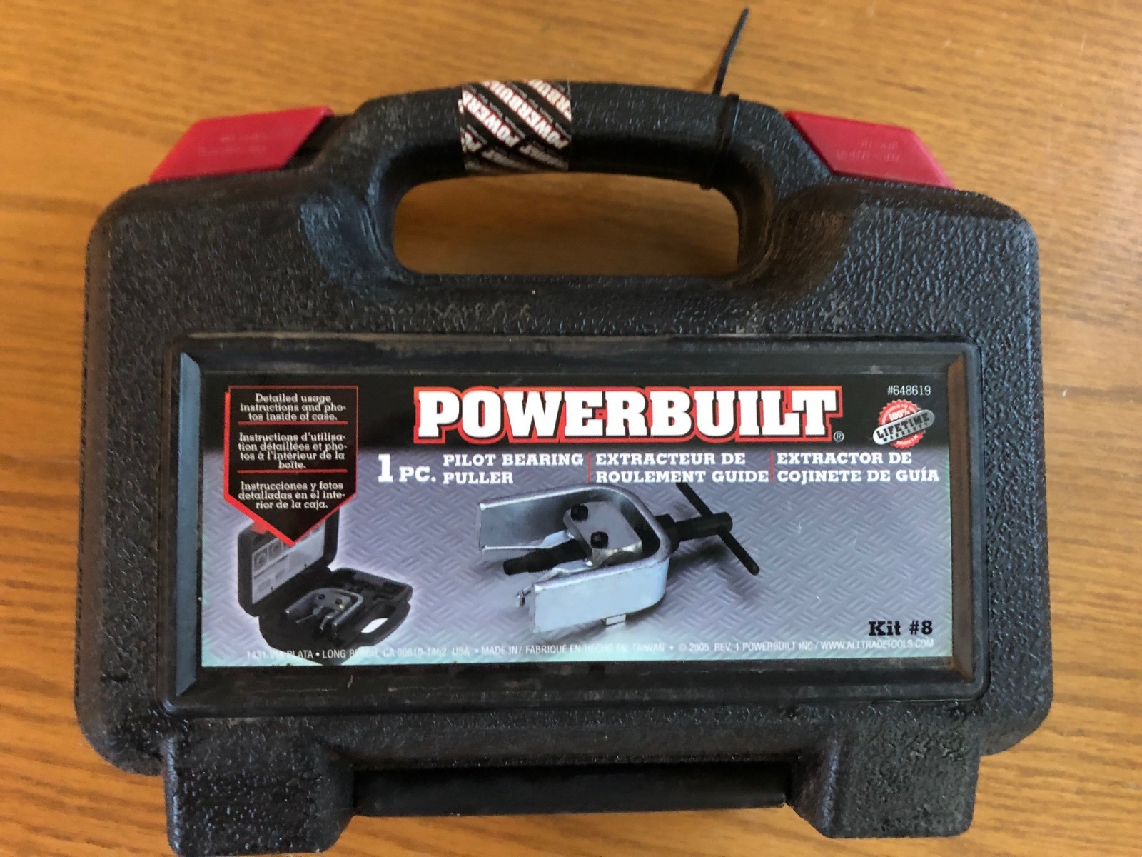 Pilot Bearing/Bushing Remover Powerbuilt Brand 648619 – New