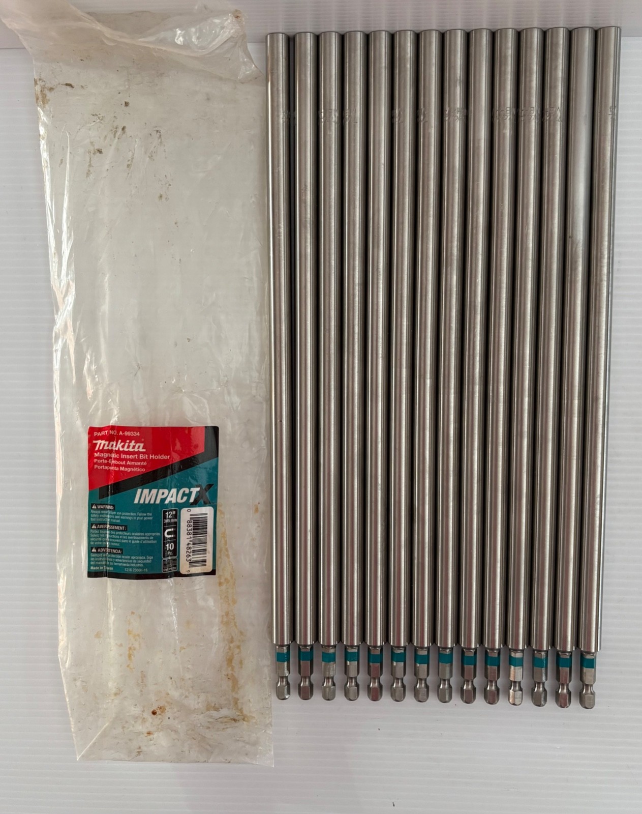 LOT OF * 14 * MAKITA MBH-1/4 X1 2 INCH SOCKET ADAPTERS