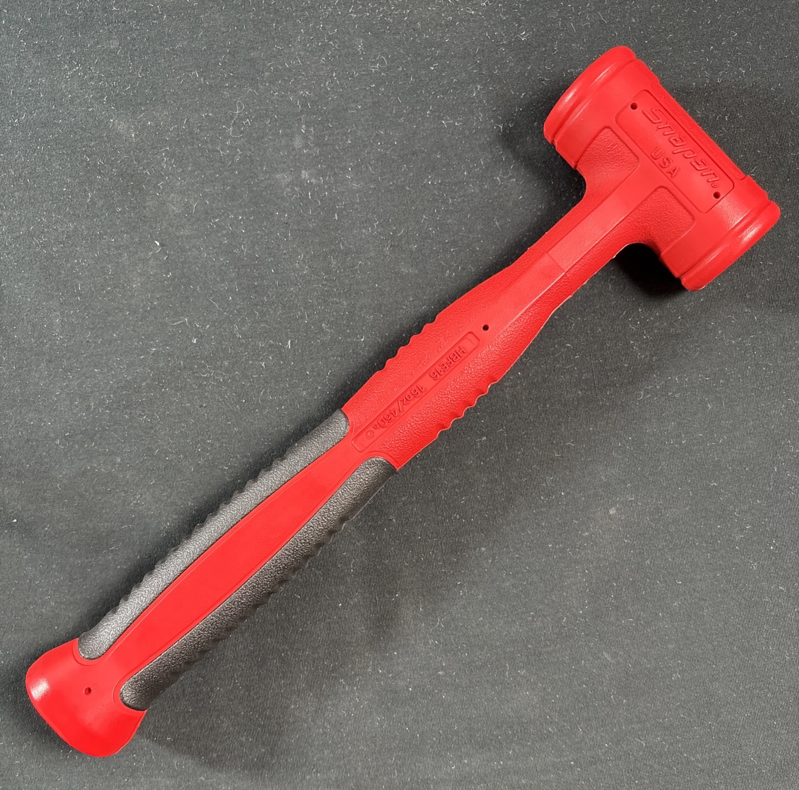 Snap on 3pc Soft Grip Dead Blow Hammer Set w/ PRO-FI Organization 12, 32, 56 oz
