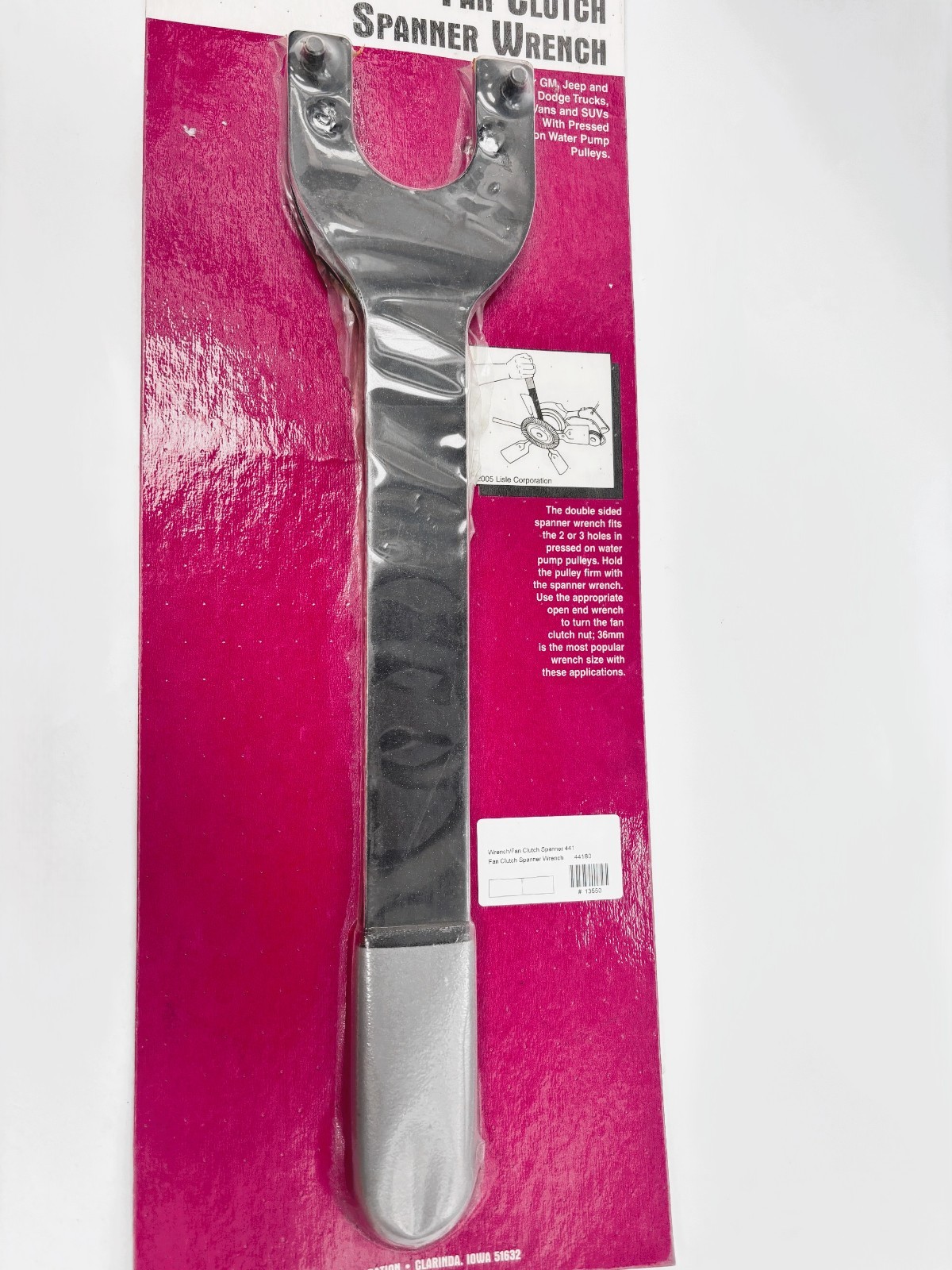 44180 Fan Clutch Spanner Wrench Lisle®