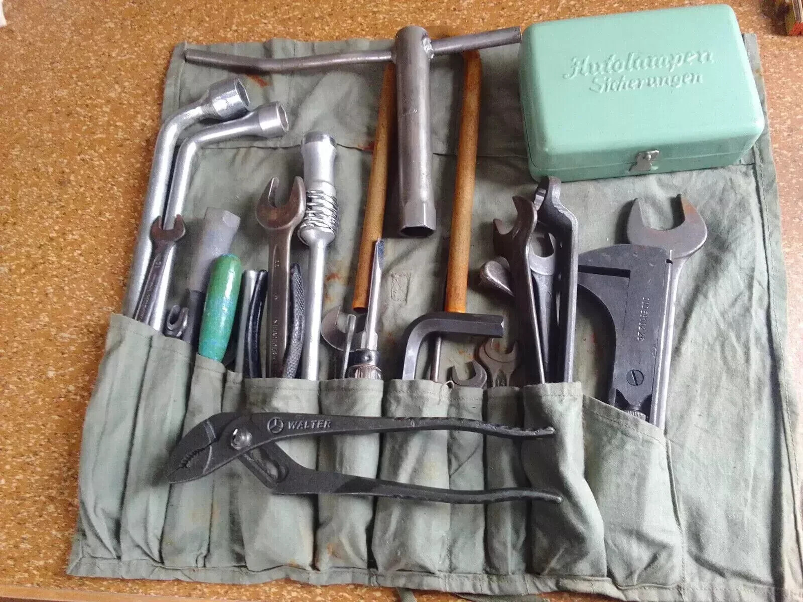 Mercedes Benz tool kit w120 Ponton 220 190 sl 300 adenauer w136 170 V-S