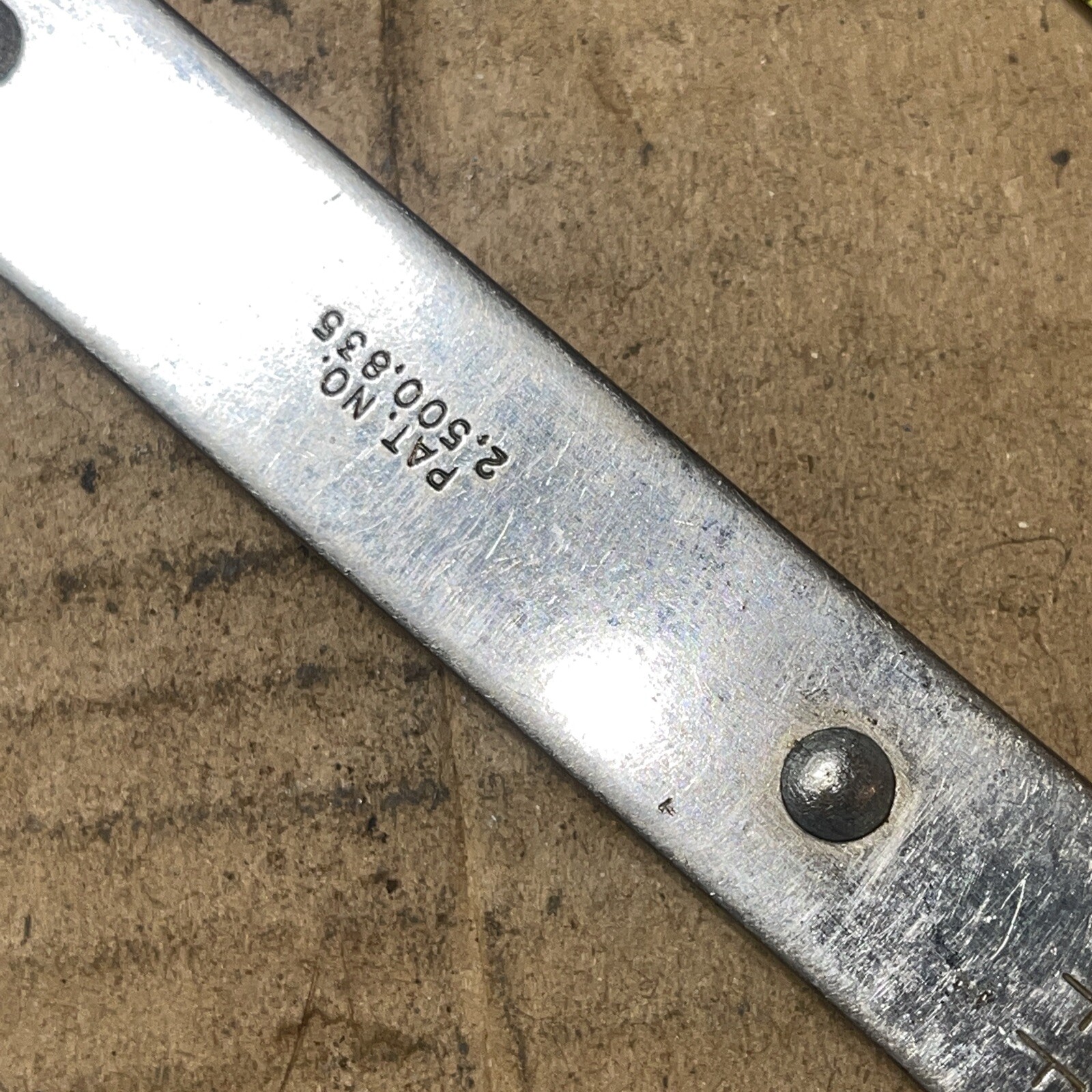 VINTAGE WILLIAMS USA RB-2024 3/4 In X 5/8 In Ratcheting Box End Wrench 12 Point