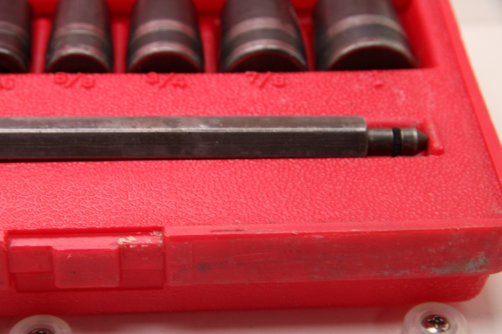 Blue Point PGH8A 11 Piece Gasket Punch Set Complete In Case Damage to 1″ USA