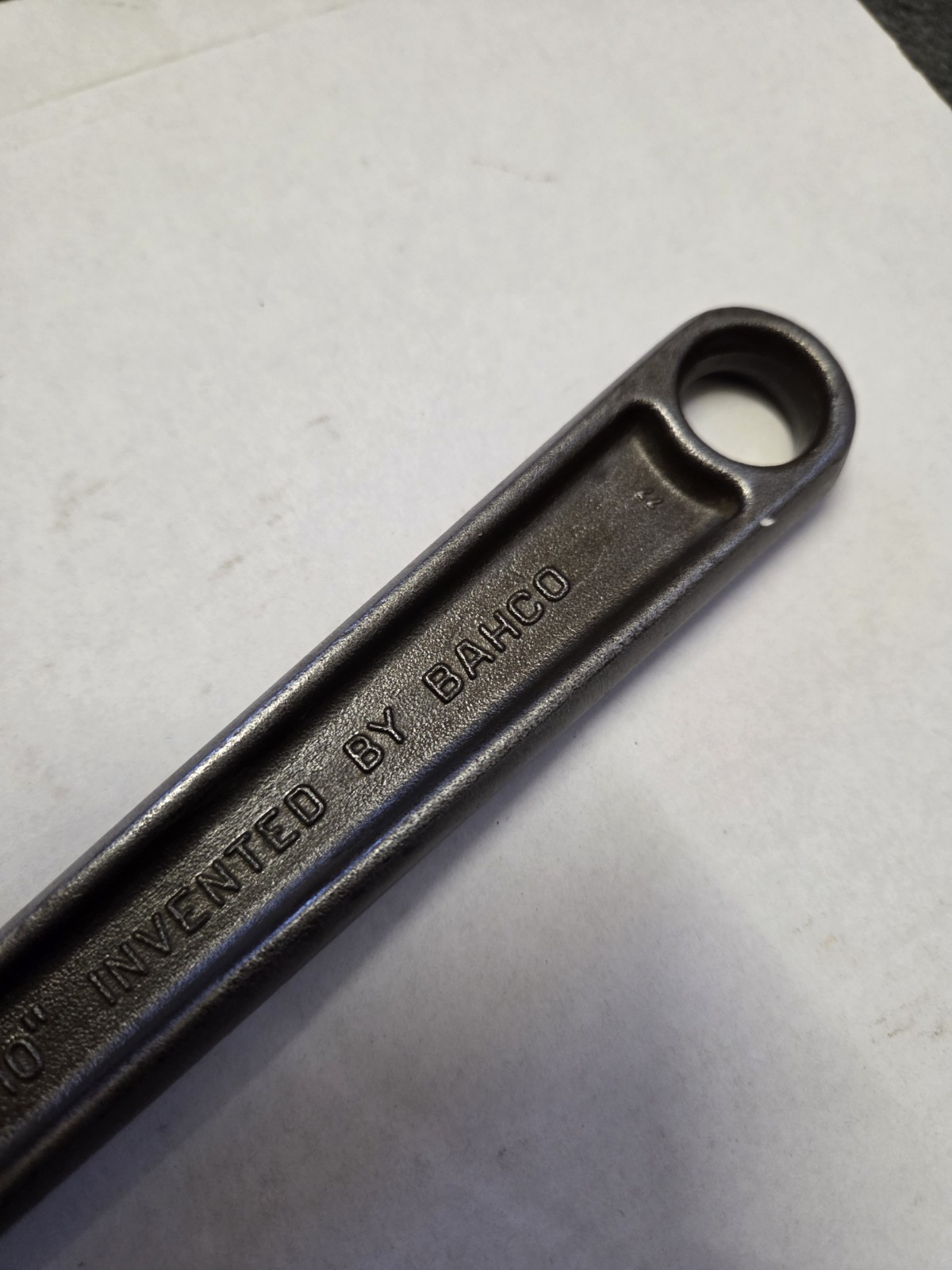 Bahco Ergo 8072 10″ 250mm Adjustable Spanner Wrench Made In Sweden (A)
