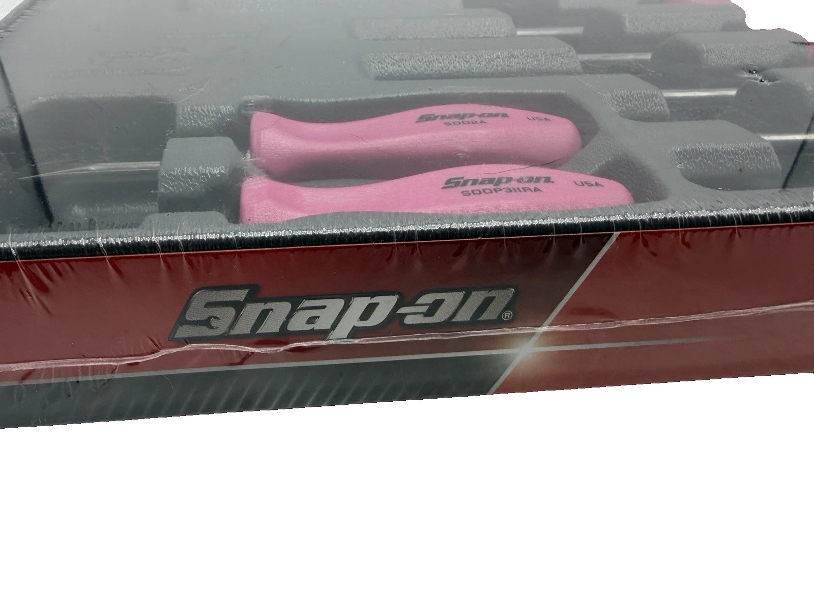 Snap On Tools Pearl PINK 7pc Hard Handle Combination Screwdriver Set SDDX70APP