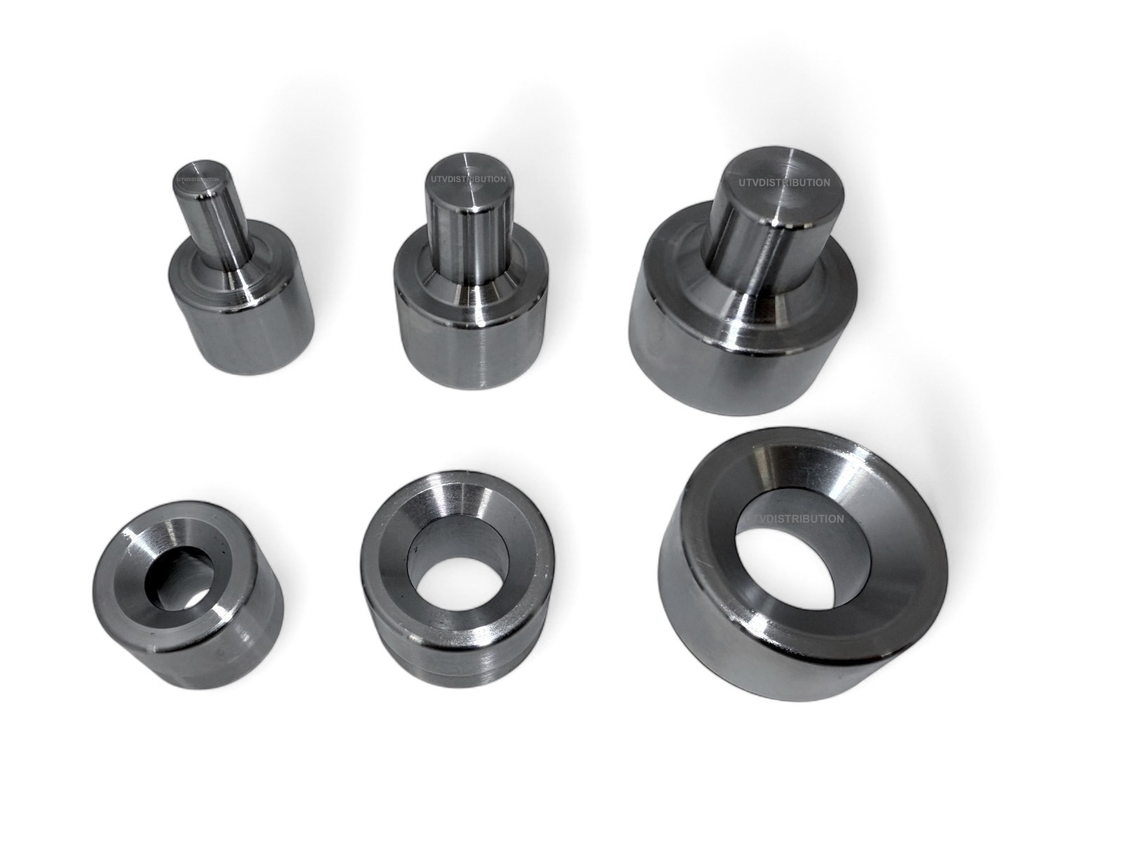 Dimple Die Set 3 Piece Set 1/2″ 3/4″ 1″ metal fabrication tools hole flares