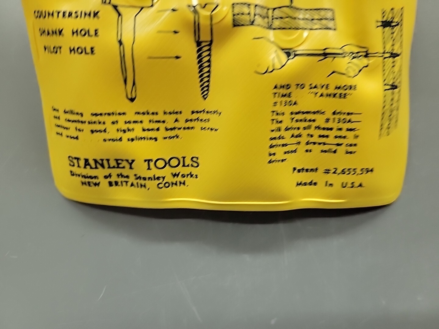 Stanley 04-615 1525A Screw-Mate Drill Countersink Set NOS USA