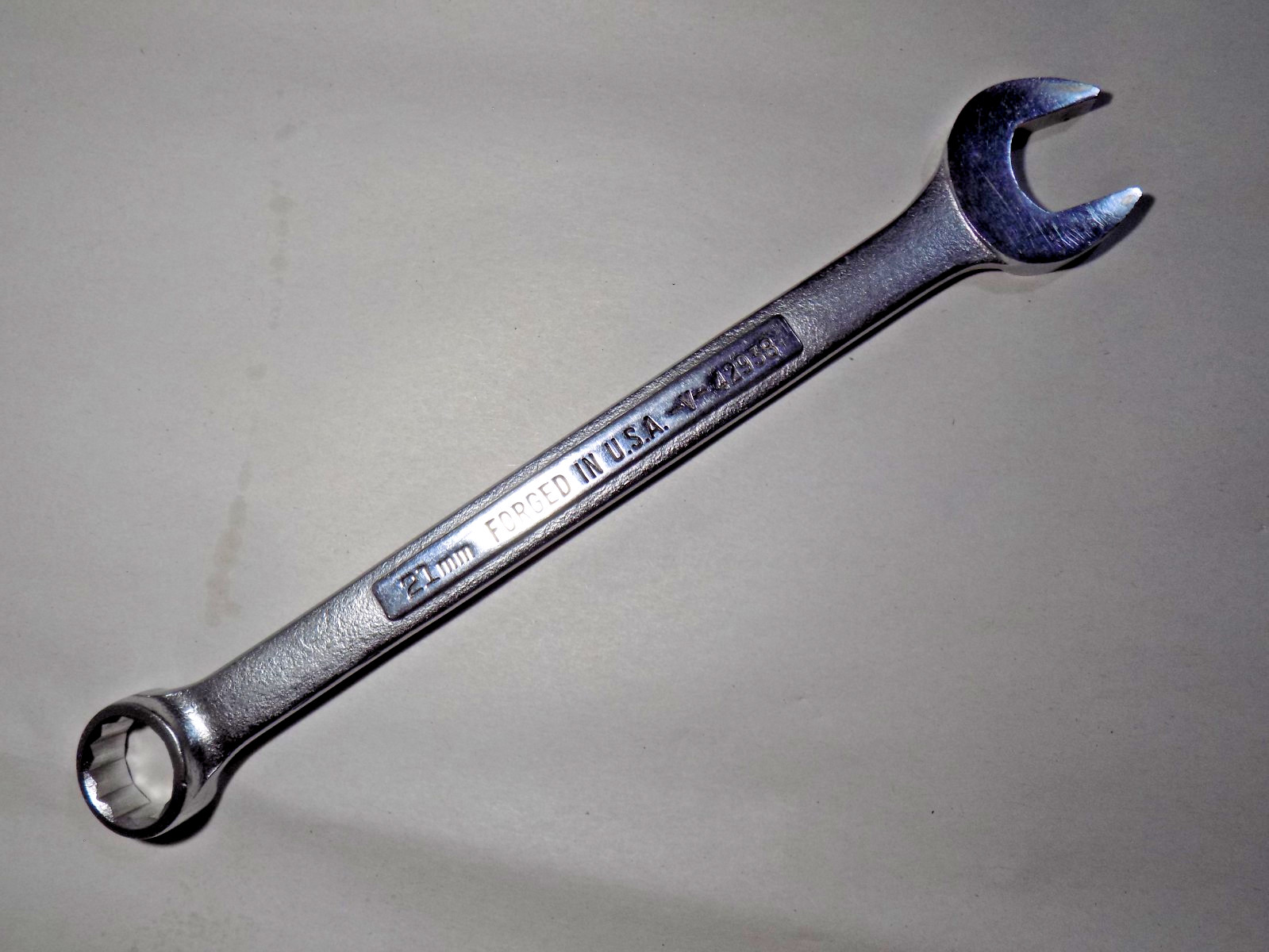 A+ USA Craftsman 42938 -V- 21MM Combo Wrench-No Etchings-Clean