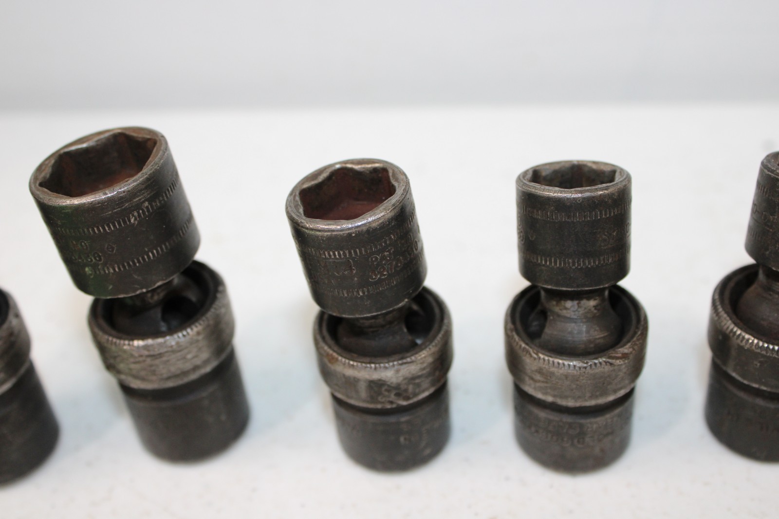 Snap on 6 pc 3/8” Drive 6-Point Metric Shallow Impact Swivel Socket Set 10mm-18m