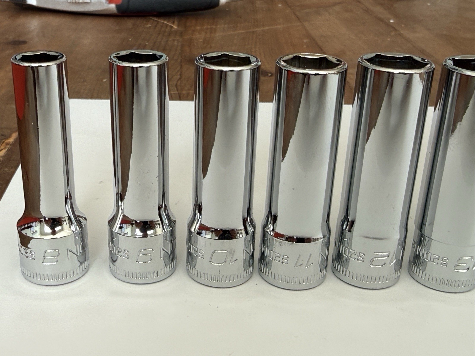 ICON 3/8” Drive 6Pt Metric Shallow & Deep Socket Chrome – Choose Size mm