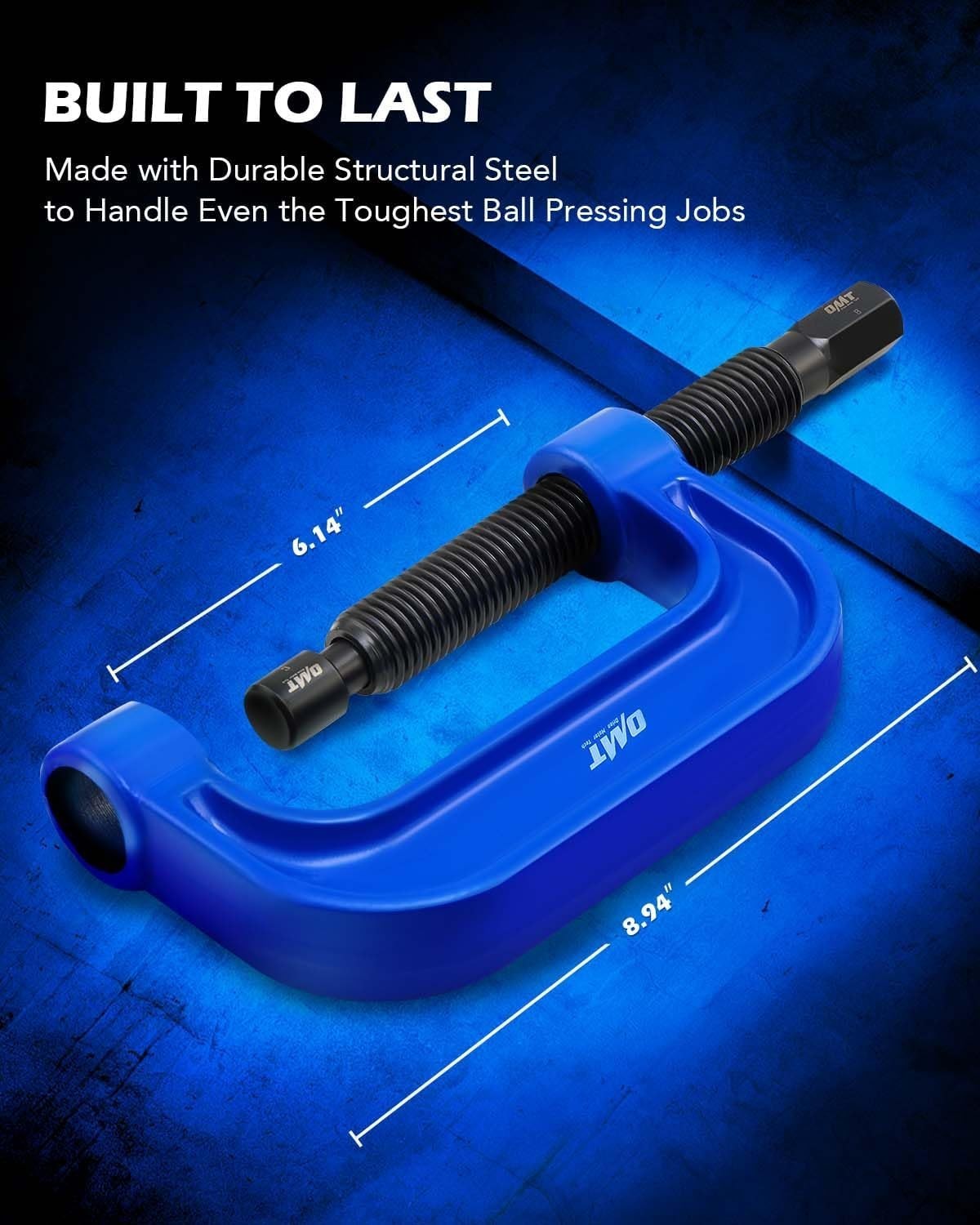 Heavy Duty Ball Joint Removal Tool Kit with 4×4 Adapters for Cars Trucks