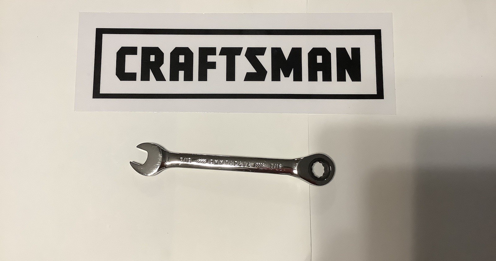 Craftsman SAE 7/16-in Reversible Ratchet Wrench