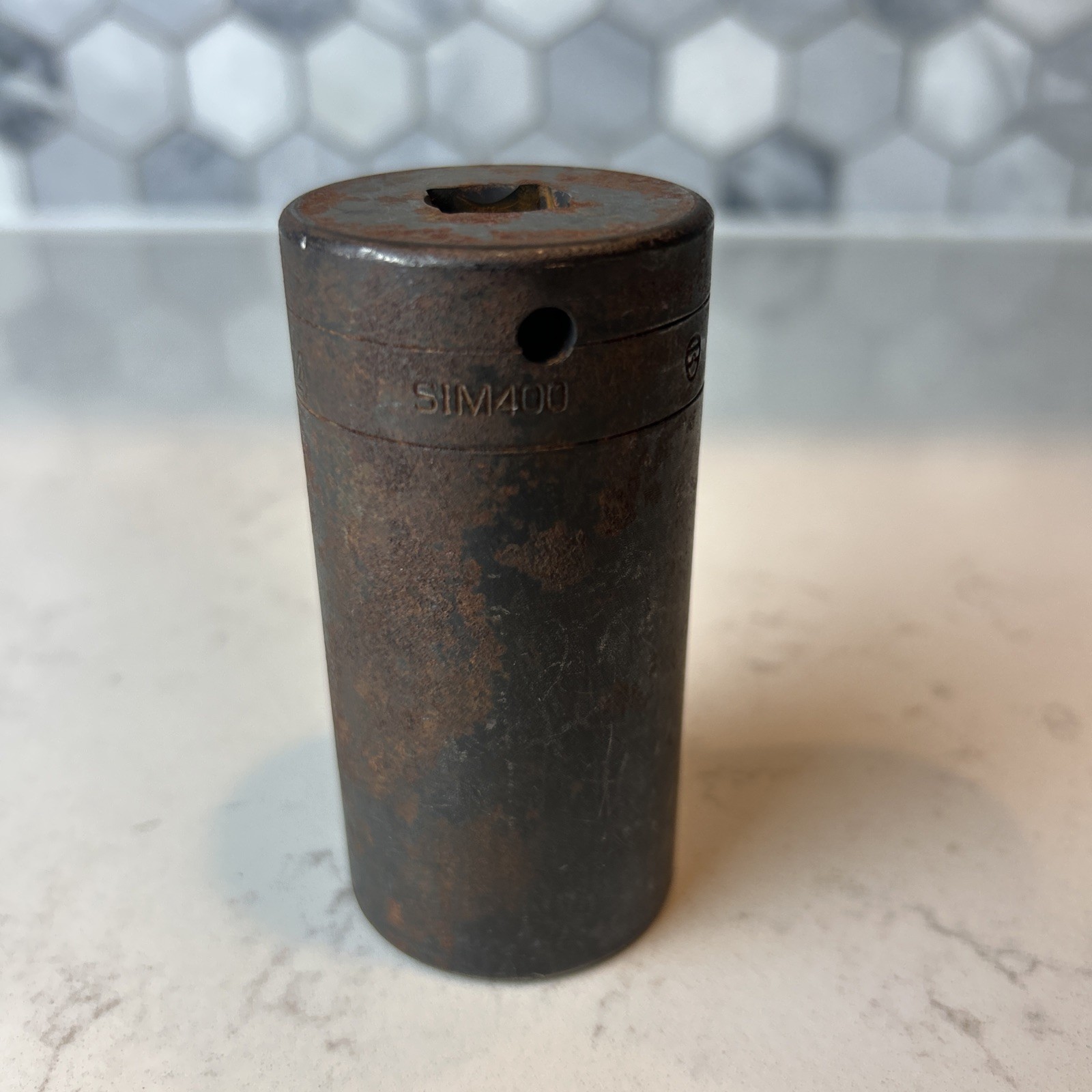 Snap-On 1/2” Drive 6-Point SAE 1-1/4” Flank Drive Deep Impact Socket SIM400