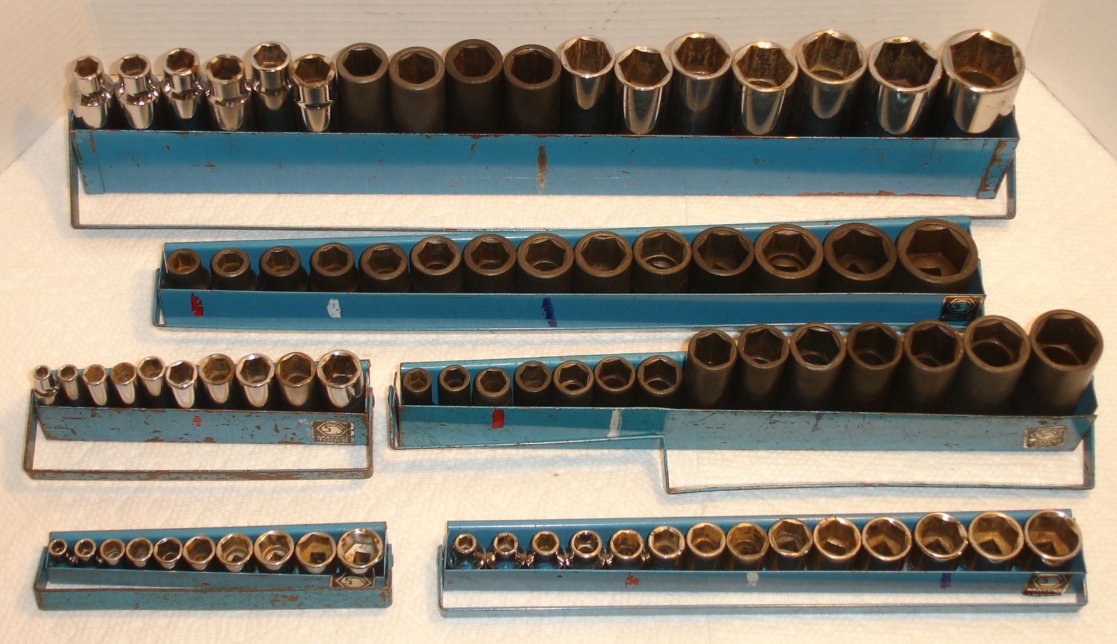 79 pc Matco Metric Socket Set * 1/4″ 3/8″ 1/2″ dr * deep shallow * chrome impact