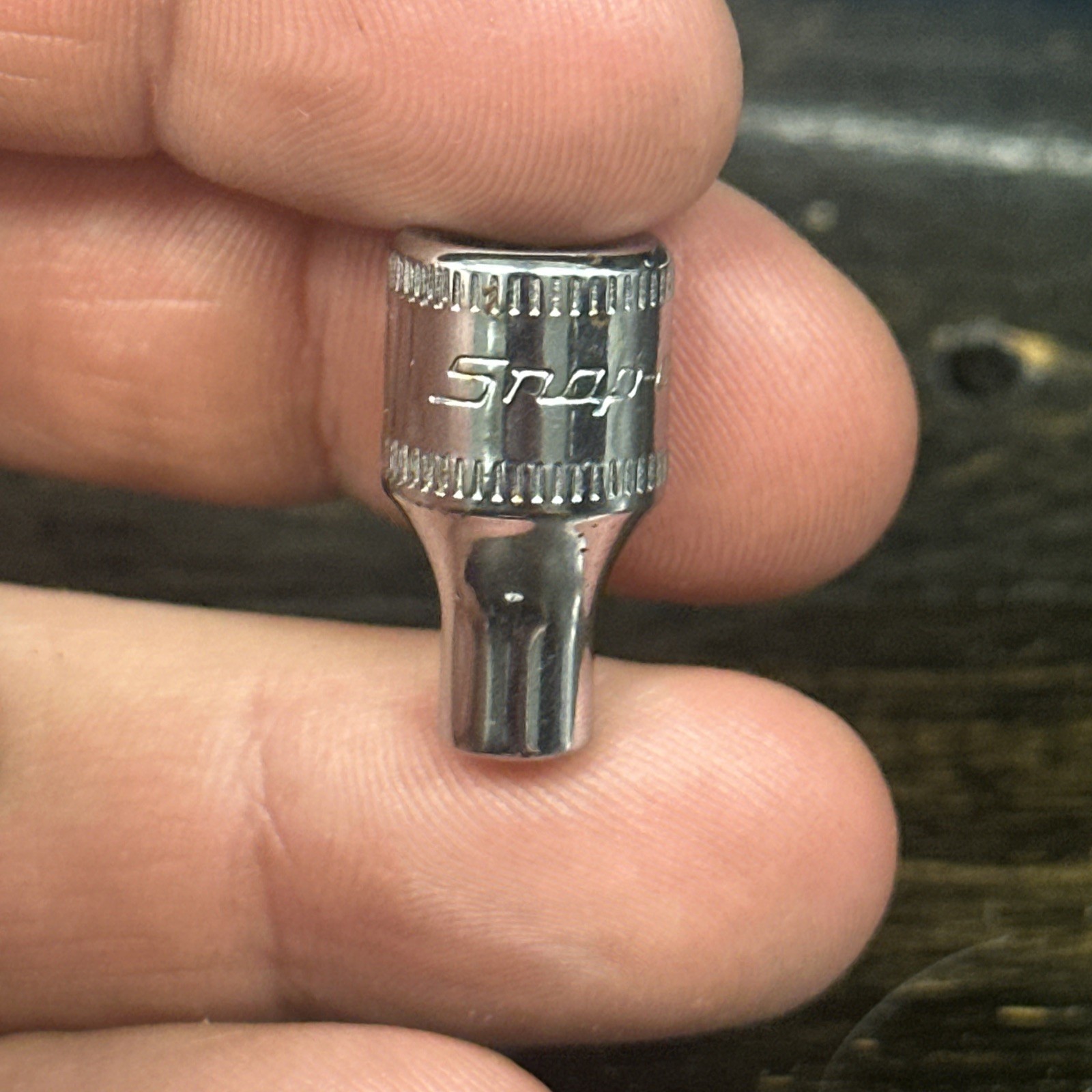 Snap On Tools 1/4 Drive 6 Point 4 mm Metric swallow Socket TMM4 USA Made #b