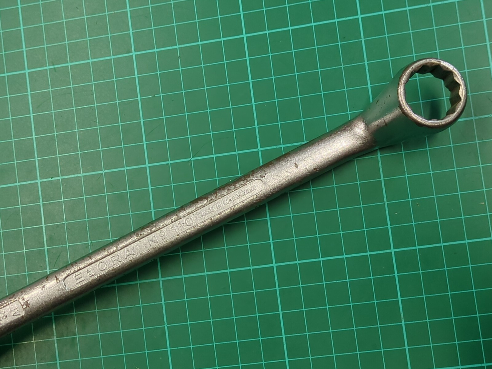 Elora No110, 3/4″ x 25/32″ AF Chrome Vanadium, Offset Ring Spanner, West Germany