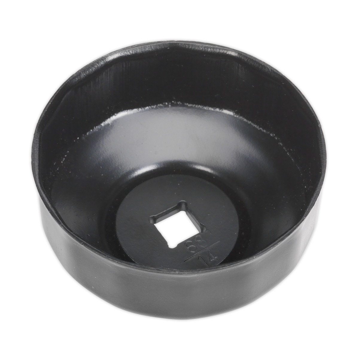 Sealey Oil Filter Cap Wrench 68mm x 14 Flutes 3/8″ Low Profile Design MS045