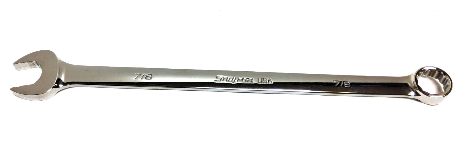 NEW Snap-on™ 7/8″ 12-point box Flank Drive PLUS EXTRA Long wrench SOEXL28B