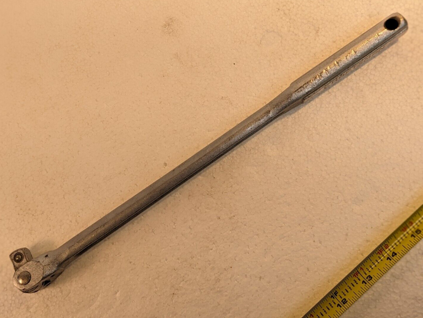 Craftsman V – USA Made 1/2″ Drive Breaker Bar 15″ Long Knurled Grip Handle
