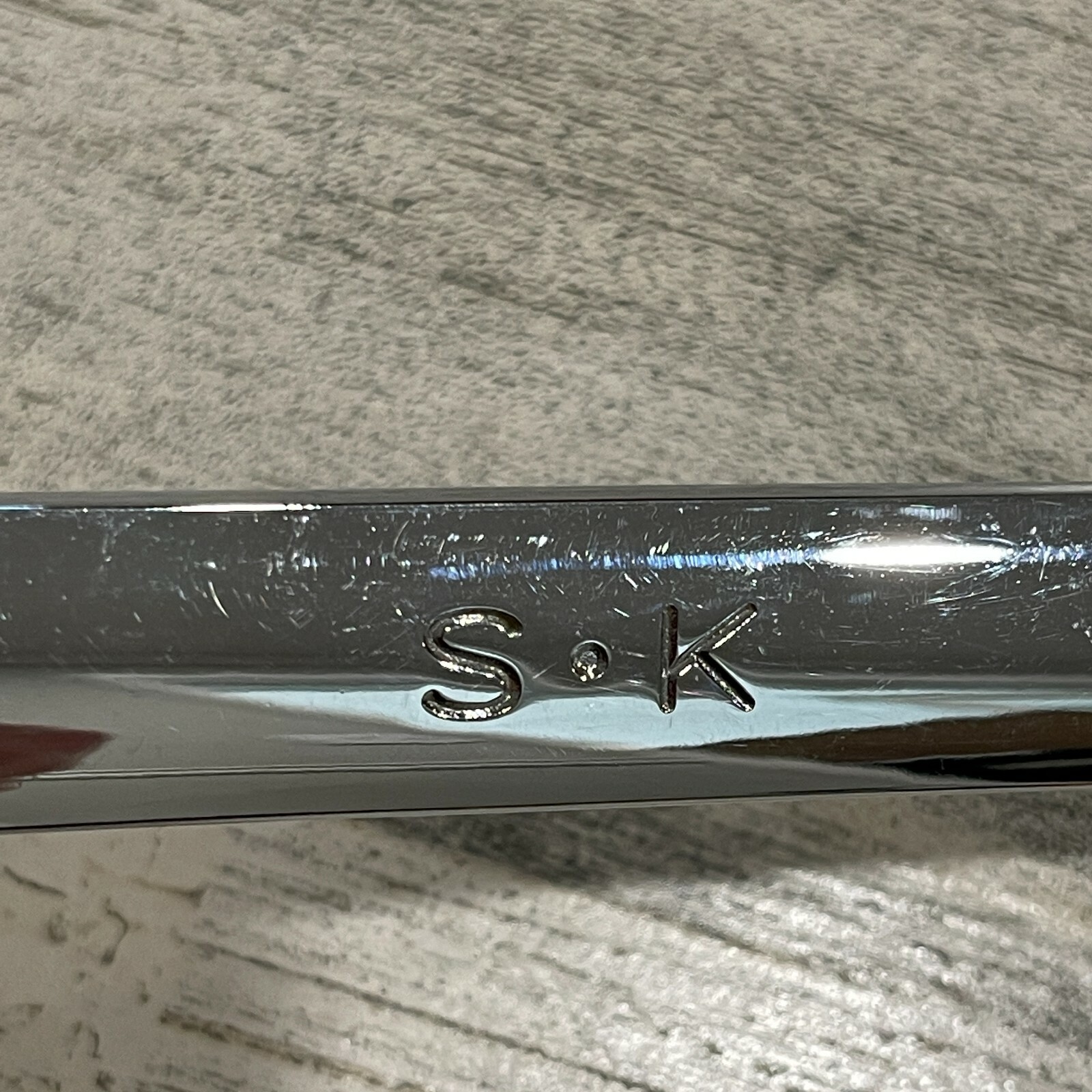 SK Hand Tools 88226 13/16” 12pt SuperKrome Combination Wrench USA Made 10″ Long