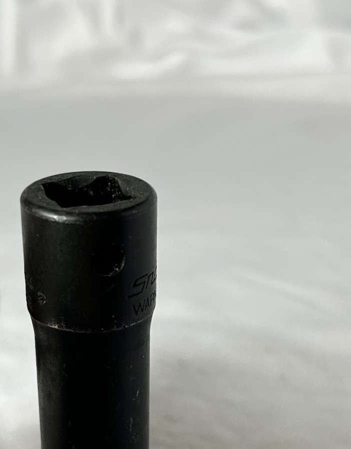 snap-on tools 1/2″ drive deep sae impact socket 6 point SIM160A 1/2inch USA