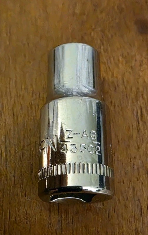 Craftsman 6mm Socket 6 Point 1/4″ Z-AG 43502